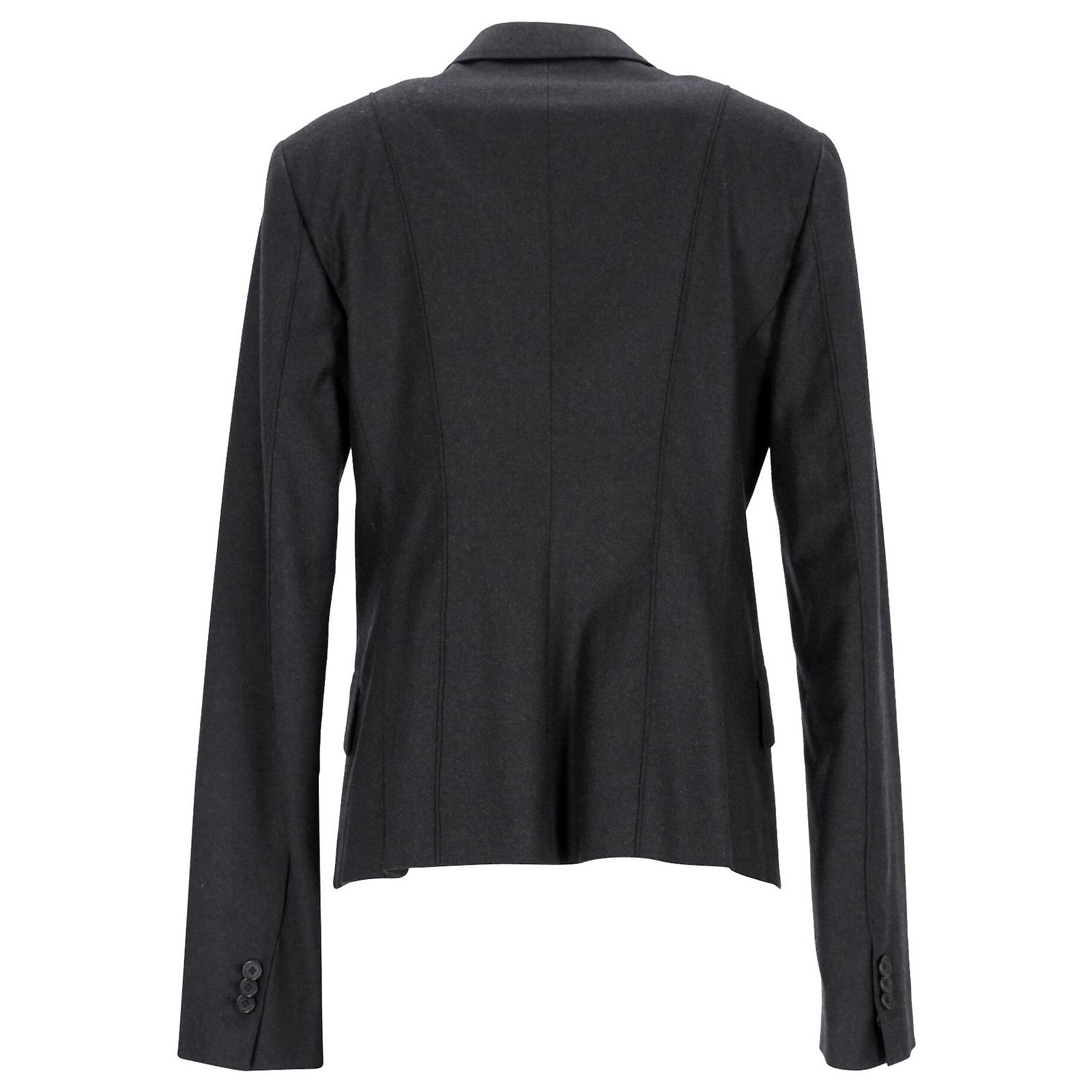 Blazer Femme Maison Margiela 100% Laine Noir Deux Boutons - Taille XS/S - Neuf Avec étiquettes