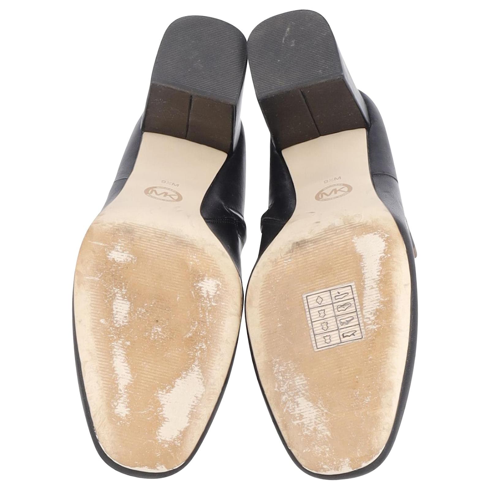 Michael Kors Gloria Ankle Boots in Black Leather ref.878918 - Joli