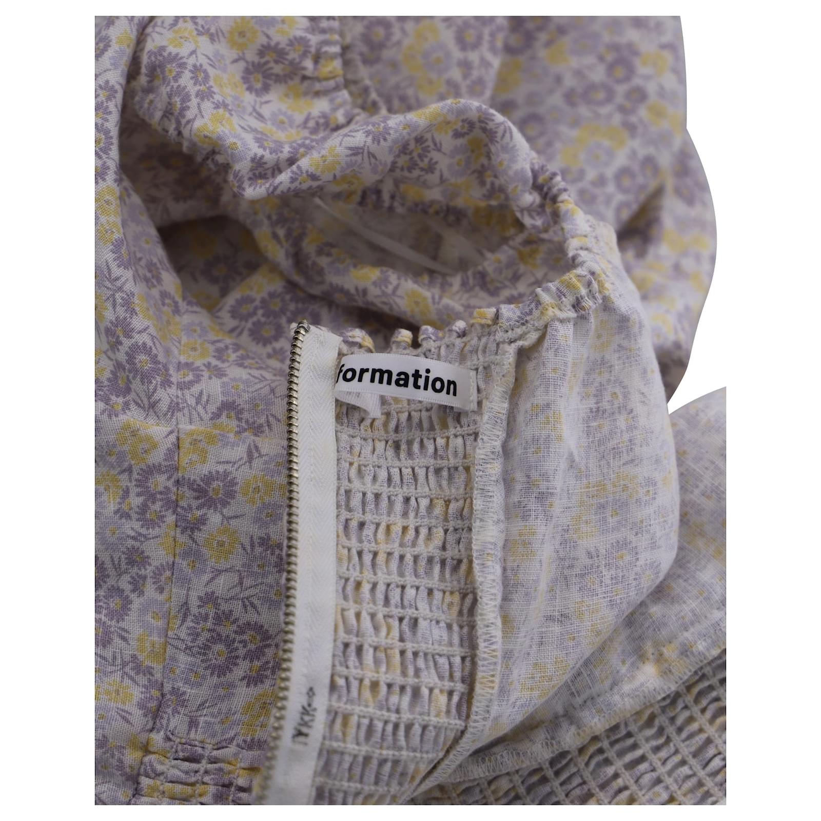 Reformation Toulouse Midi Dress in Floral Print Linen Python print ref.JC879206 (Sold) - Joli Closet Reformation Toulouse Midi Dress in Floral Print Linen Python print ref.JC879206 (Sold) - Joli Closet