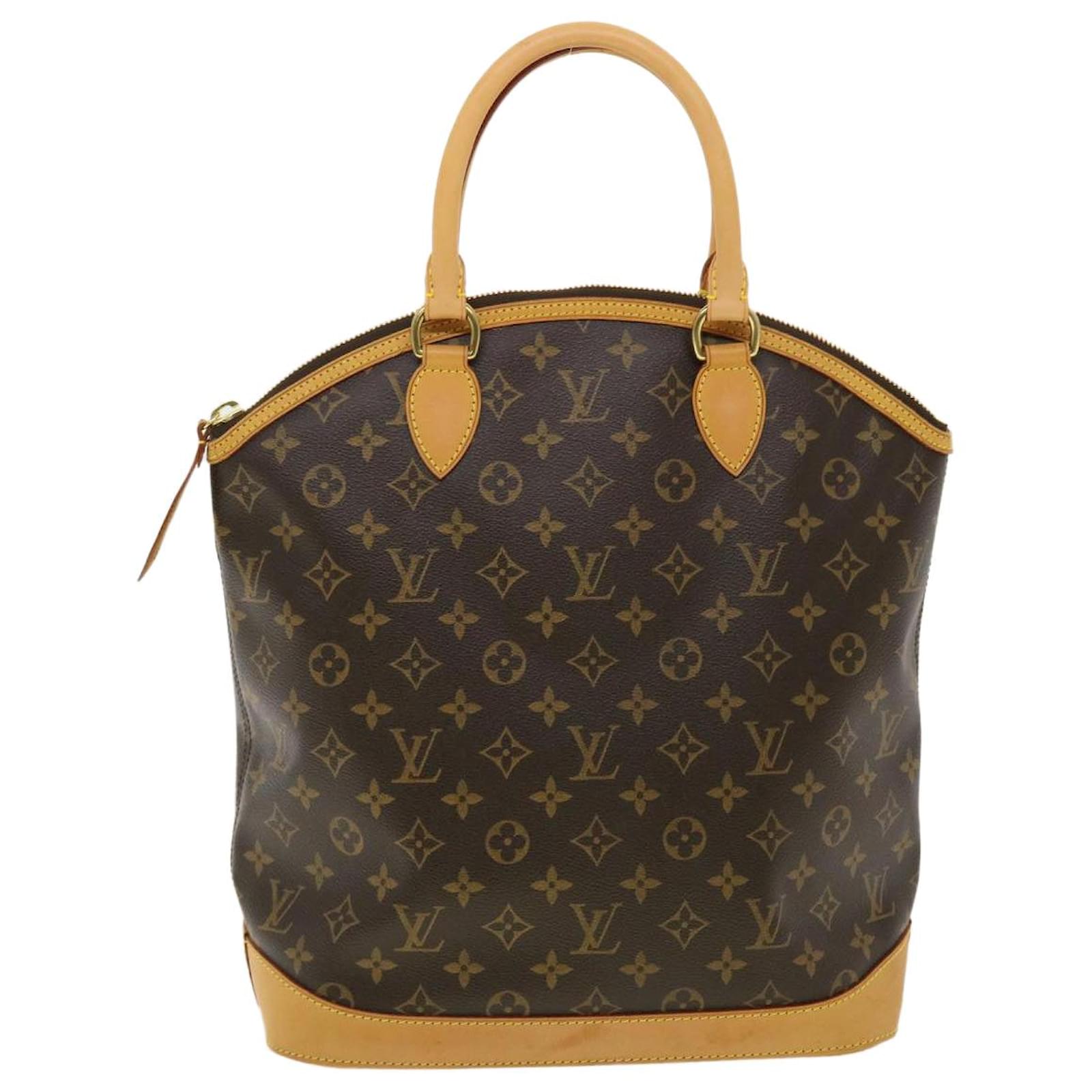 Vintage Louis Vuitton Monogram Canvas Lockit PM Vertical Bag