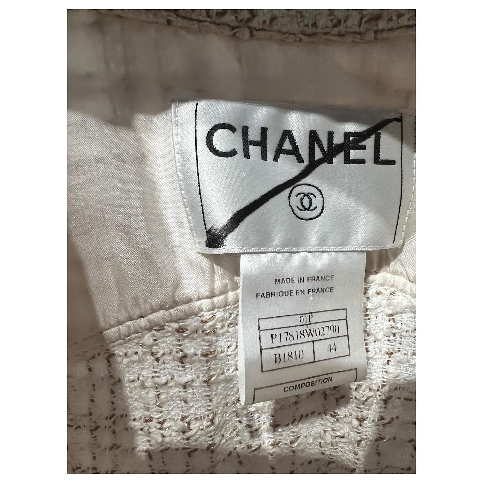 Chanel Tops Beige Elastane ref.145270 - Joli Closet