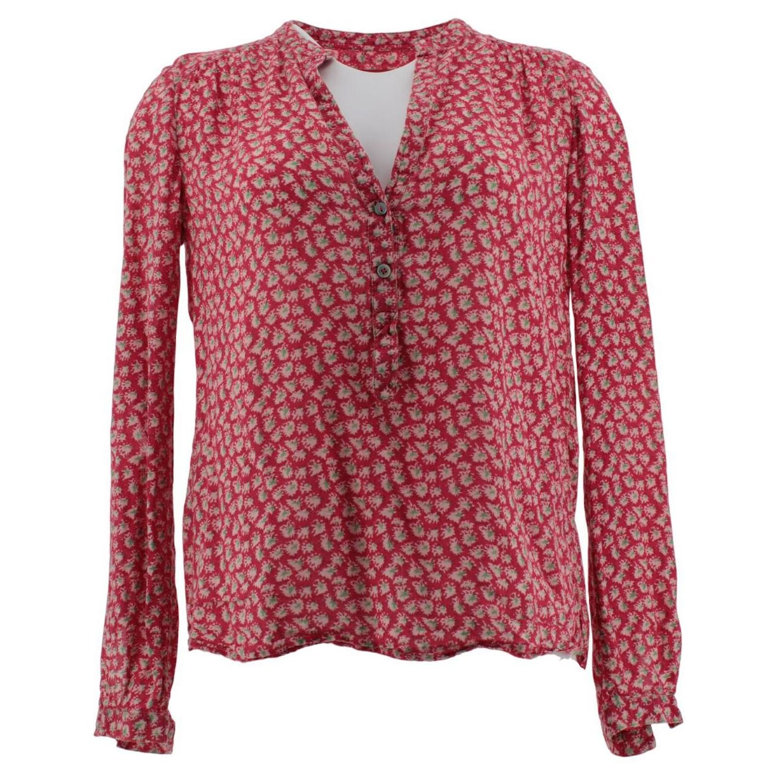 ZADIG & VOLTAIRE blouse 38 Red ref.880810 - Joli Closet