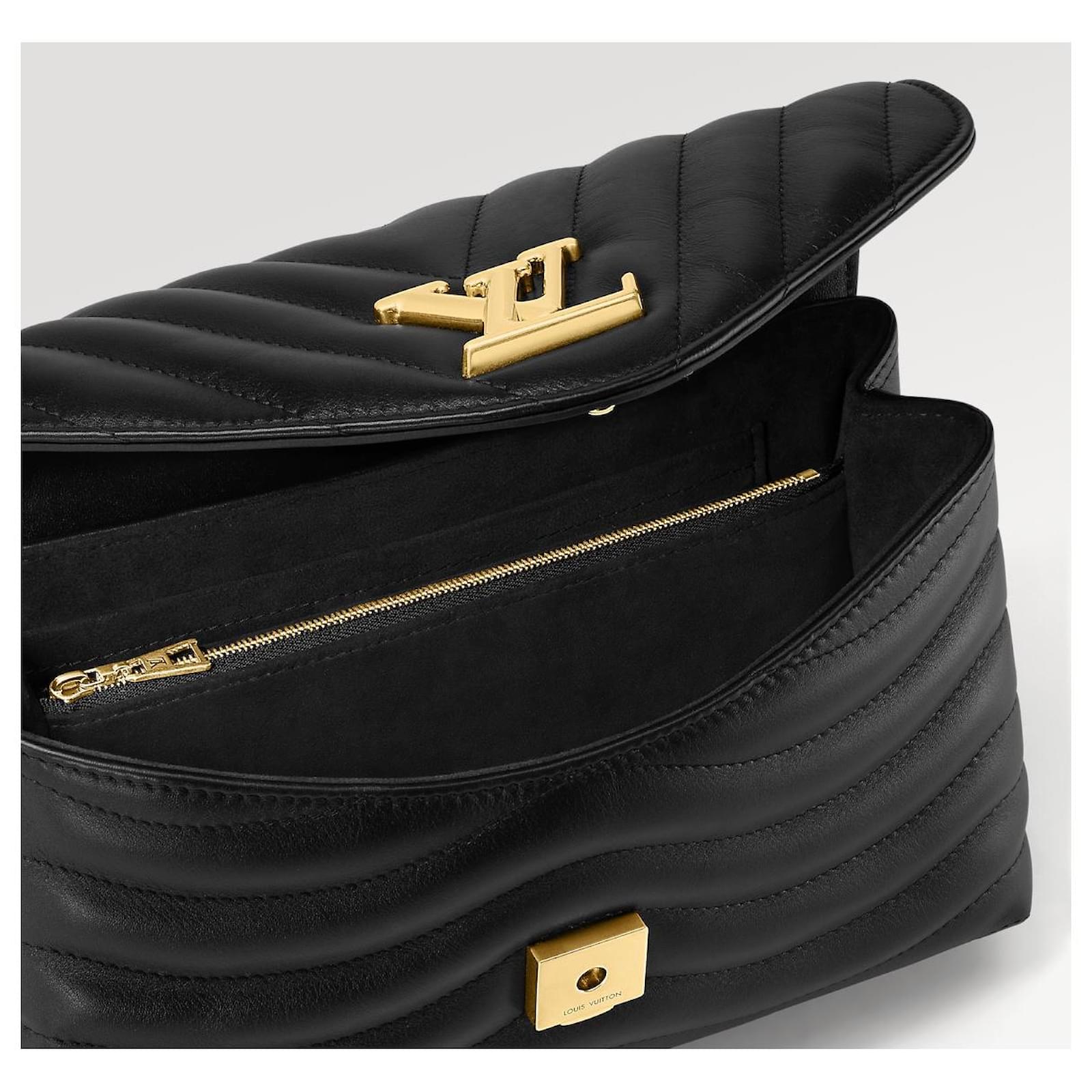Louis Vuitton LV New Wave GM Black Leather ref.881093 - Joli Closet