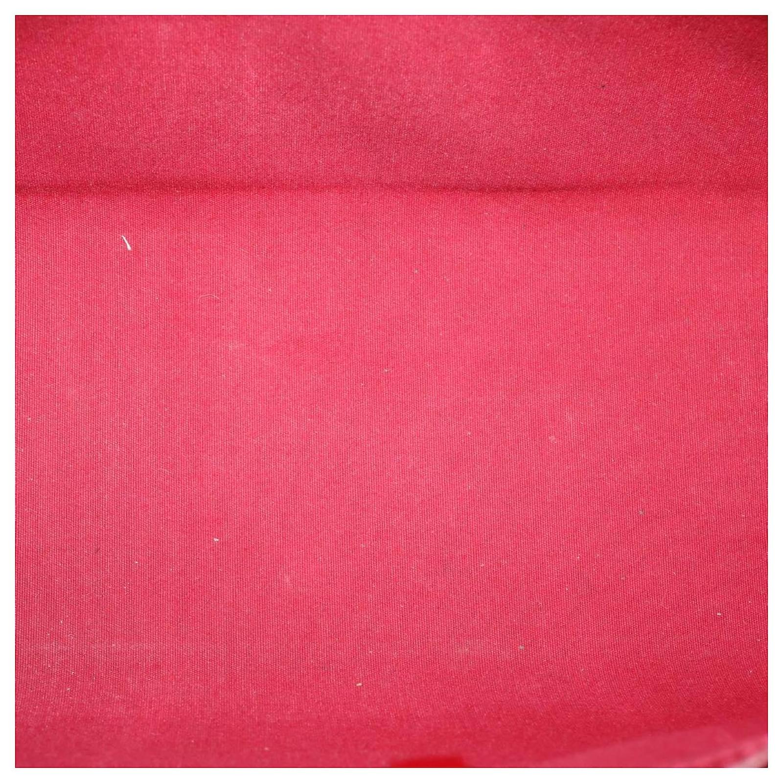 LOUIS VUITTON Monogram Vernis Wilshire PM Hand Bag Red M93642 LV Auth 39604  Patent leather ref.881130 - Joli Closet
