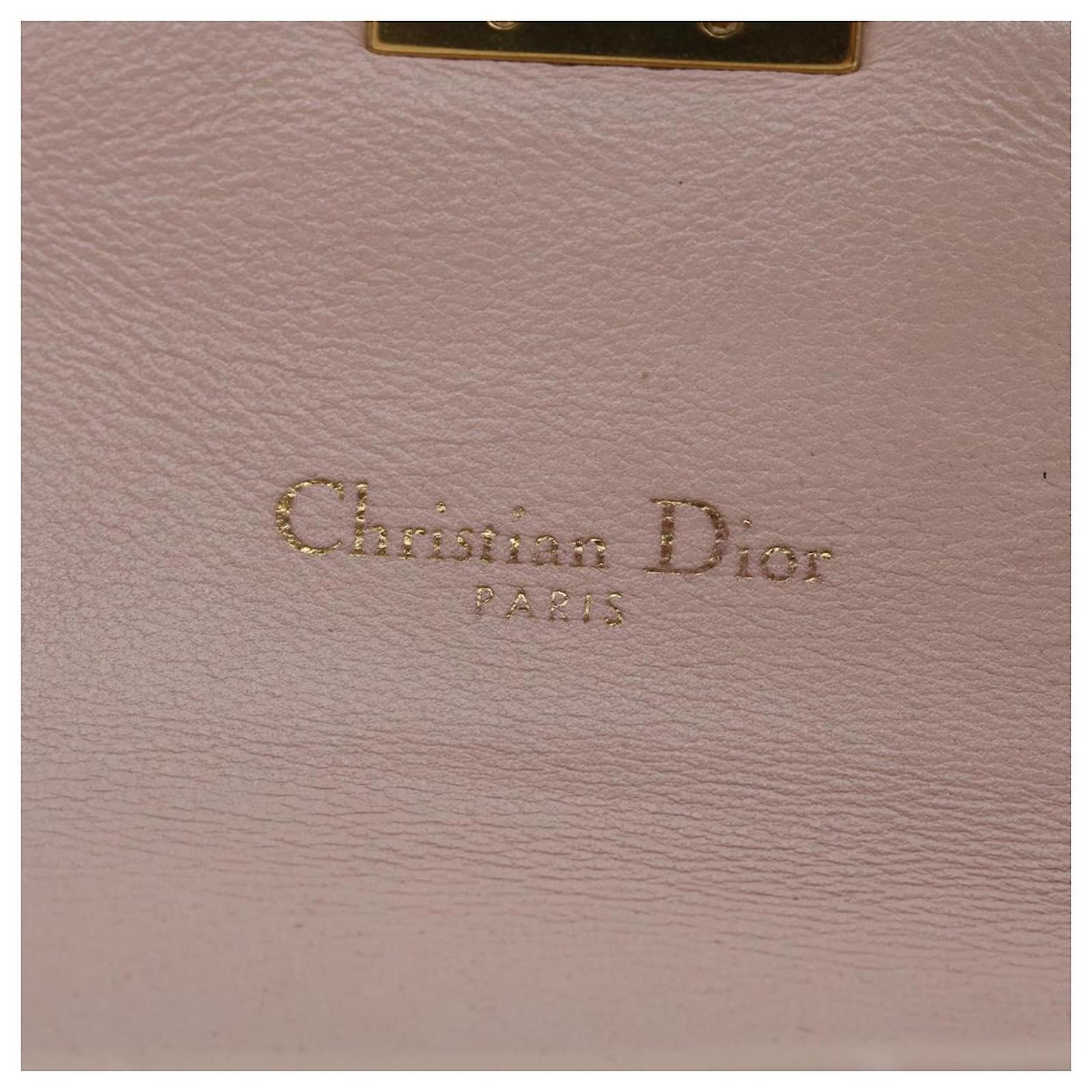 Christian Dior Denim Blue Patent Leather 5 Pocket Card Case