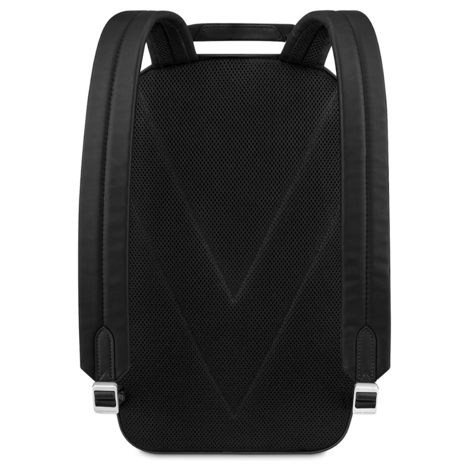 lv black backpack