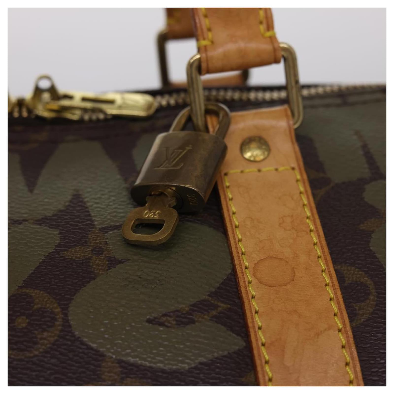 Louis Vuitton Keepall 50 Large Boston Bag Monogram Graffiti M92196