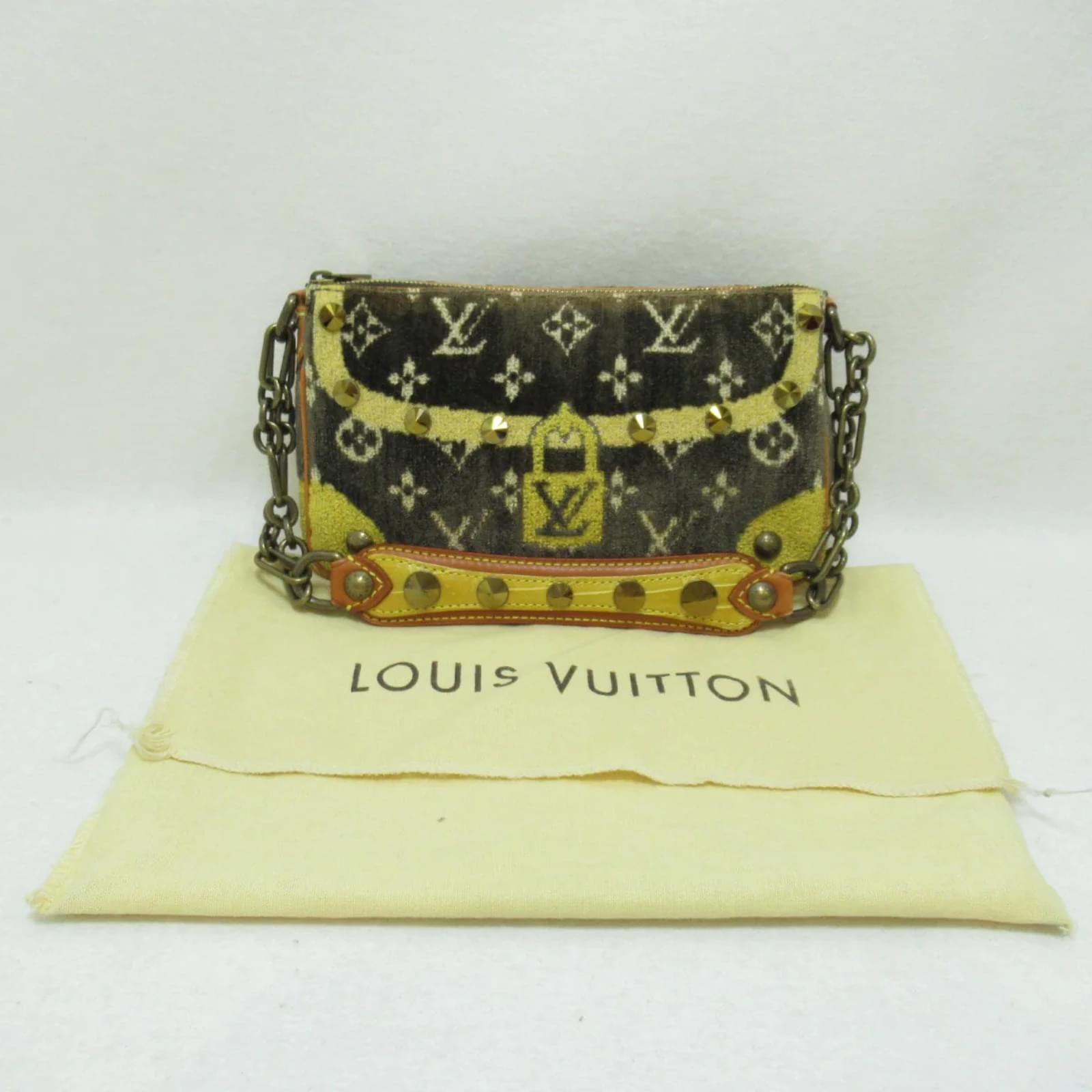 Louis Vuitton Trompe L'oeil Velour Monogram Pochette