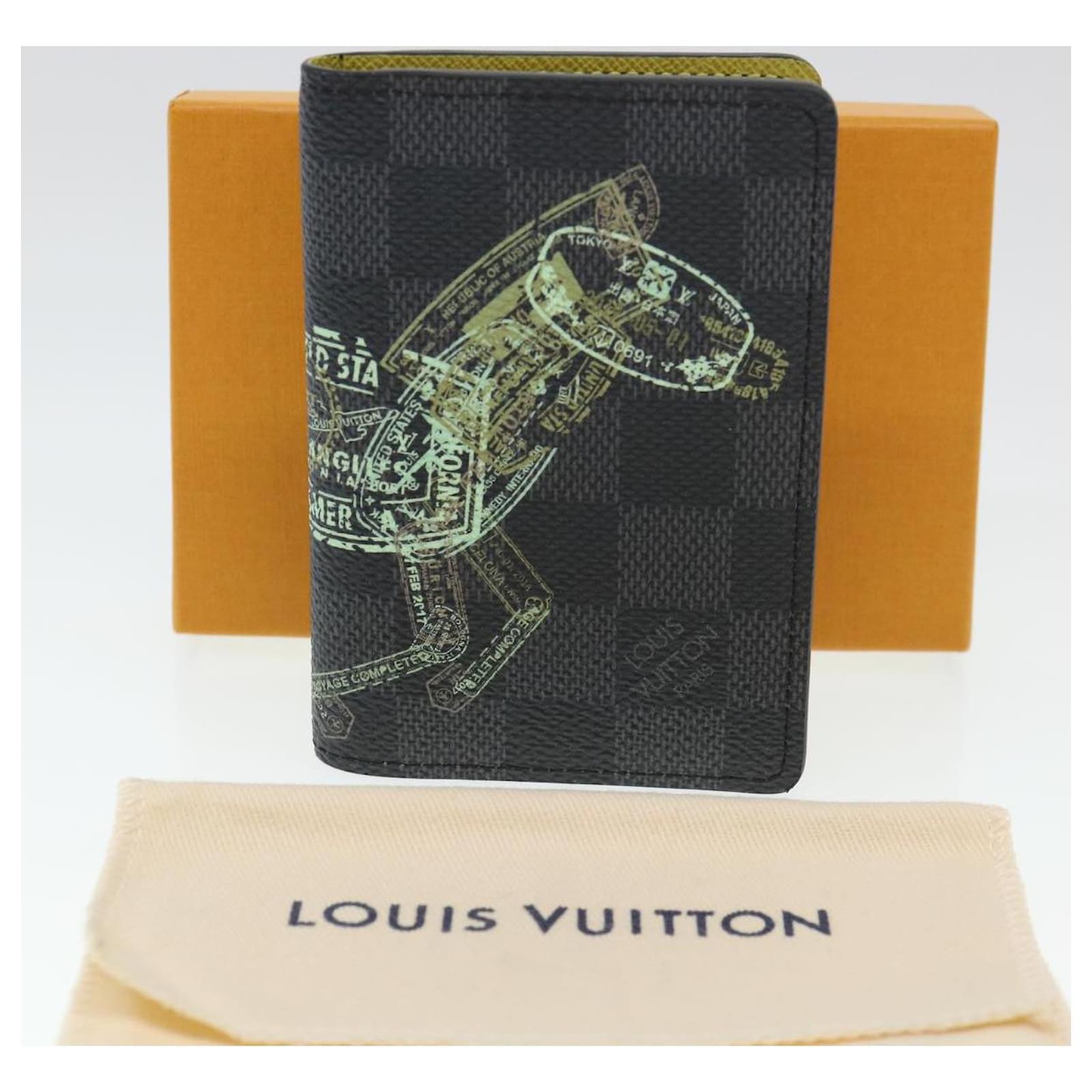 LOUIS VUITTON Monogram Organizer De Poch Card Case M60502 LV Auth yk7958