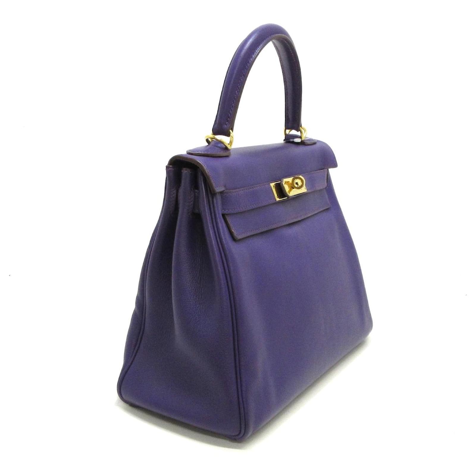 Hermès hermes kelly Purple Leather ref.884847 - Joli Closet
