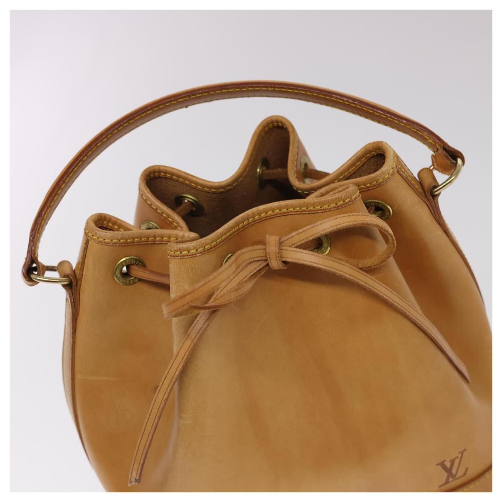 LOUIS VUITTON Nomad leather Petit Noe Shoulder Bag 2way Brown M85003 A