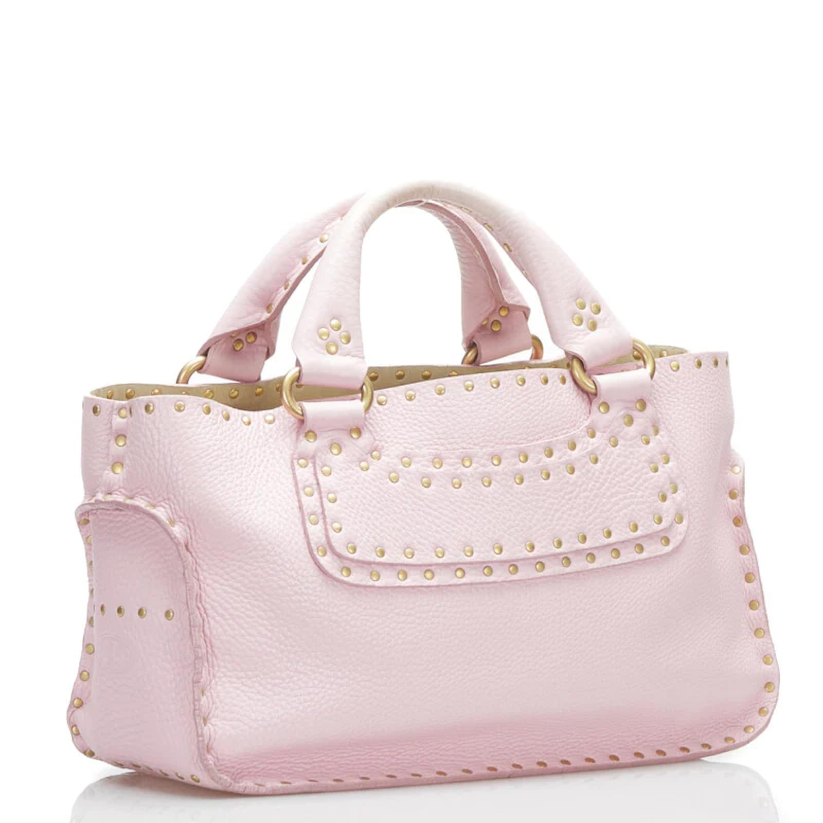 Céline Leather Boogie Bag CE00/34 Pink Pony-style calfskin ref.886082 ...