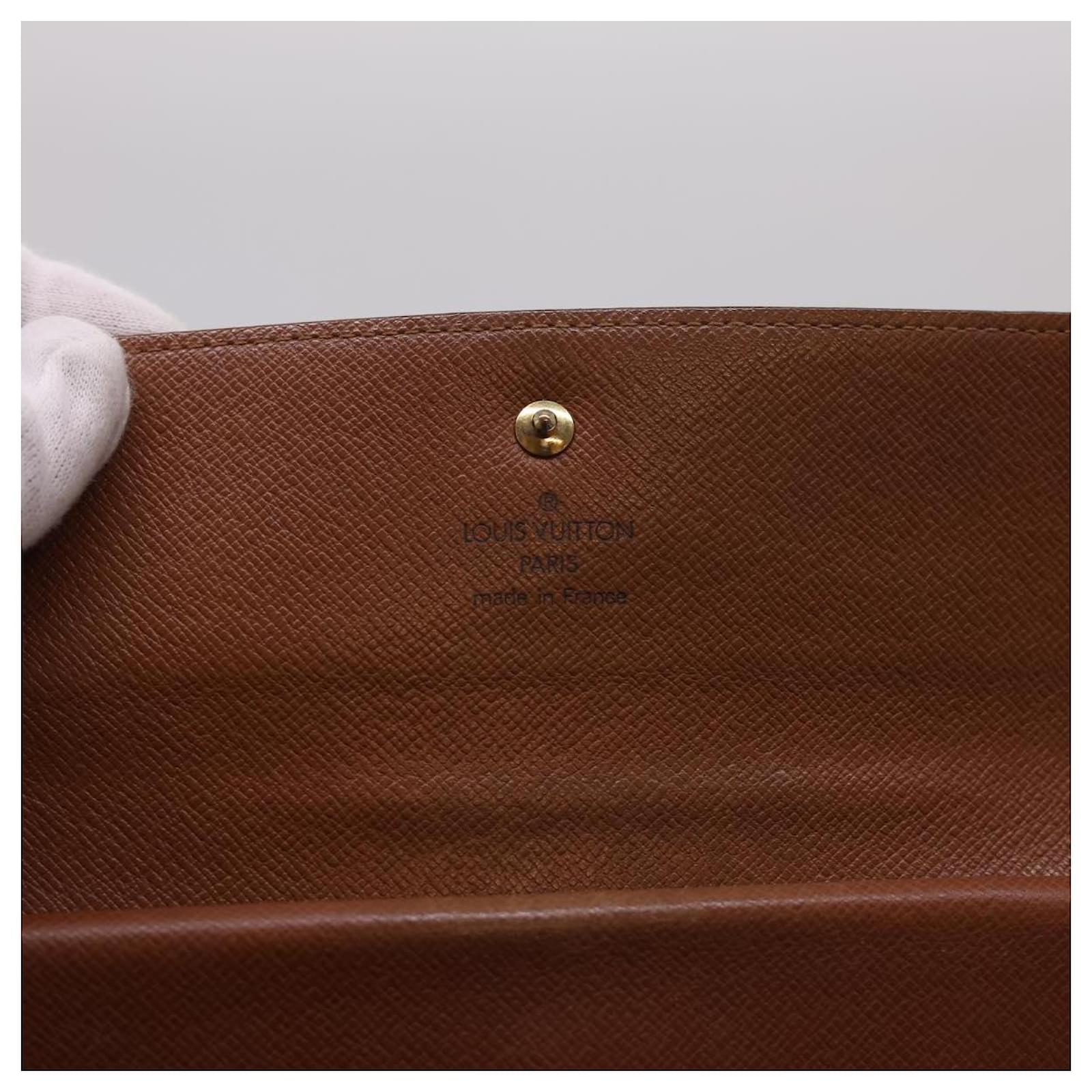 Louis Vuitton Monogram Portefeuille Alexandra M60047 Trifold