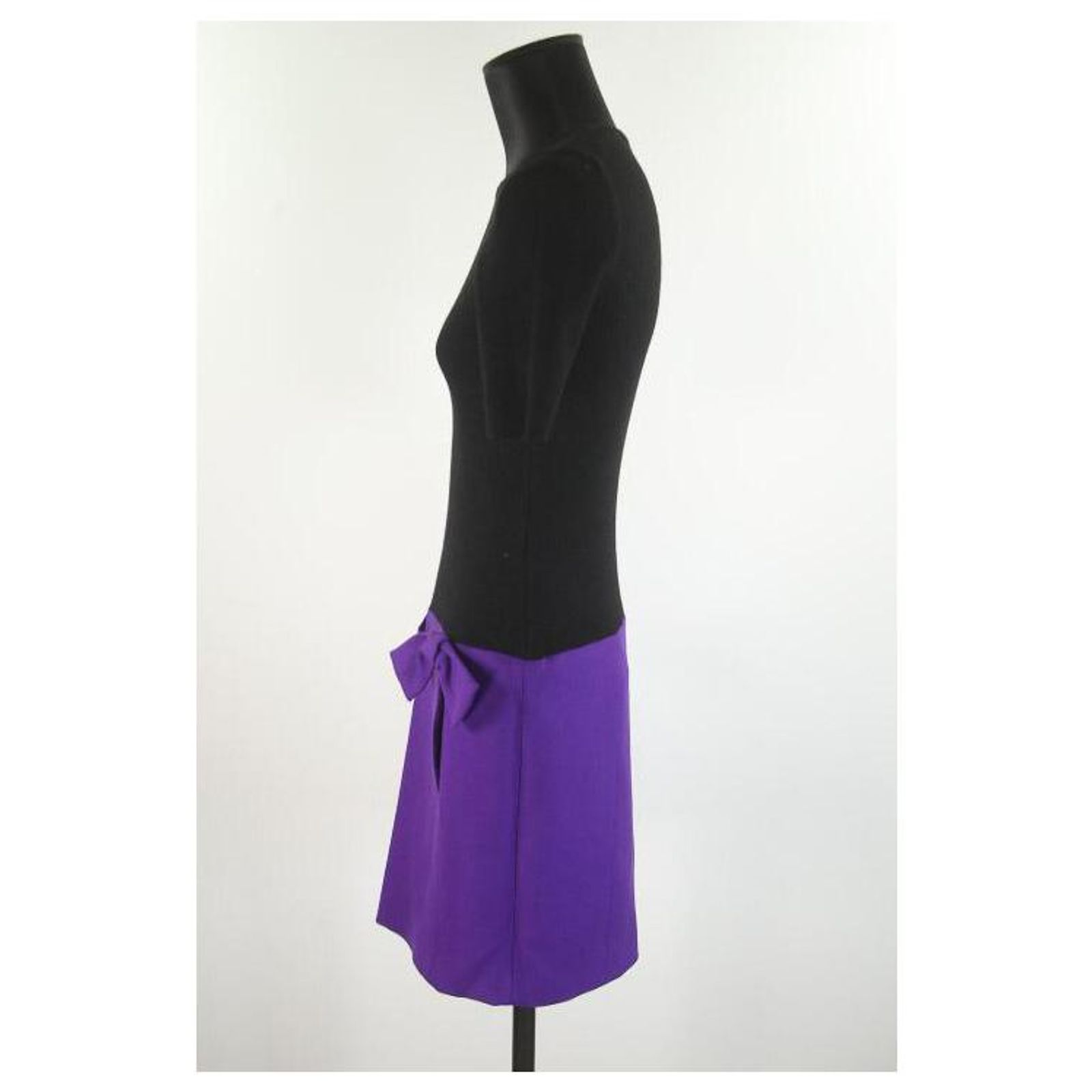 Jupe Tara Jarmon Taille 36 - 100% Soie, Rayures Turquoise/Marron/Vert - Magnifique Et Élégante