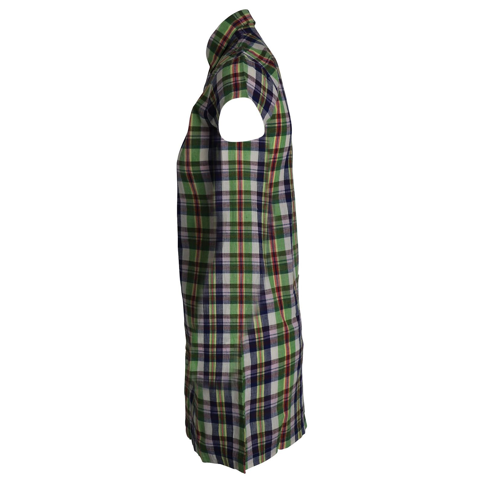 Rrl Robe Ralph Lauren RRL Robe chemise à carreaux en coton multicolore ref ...