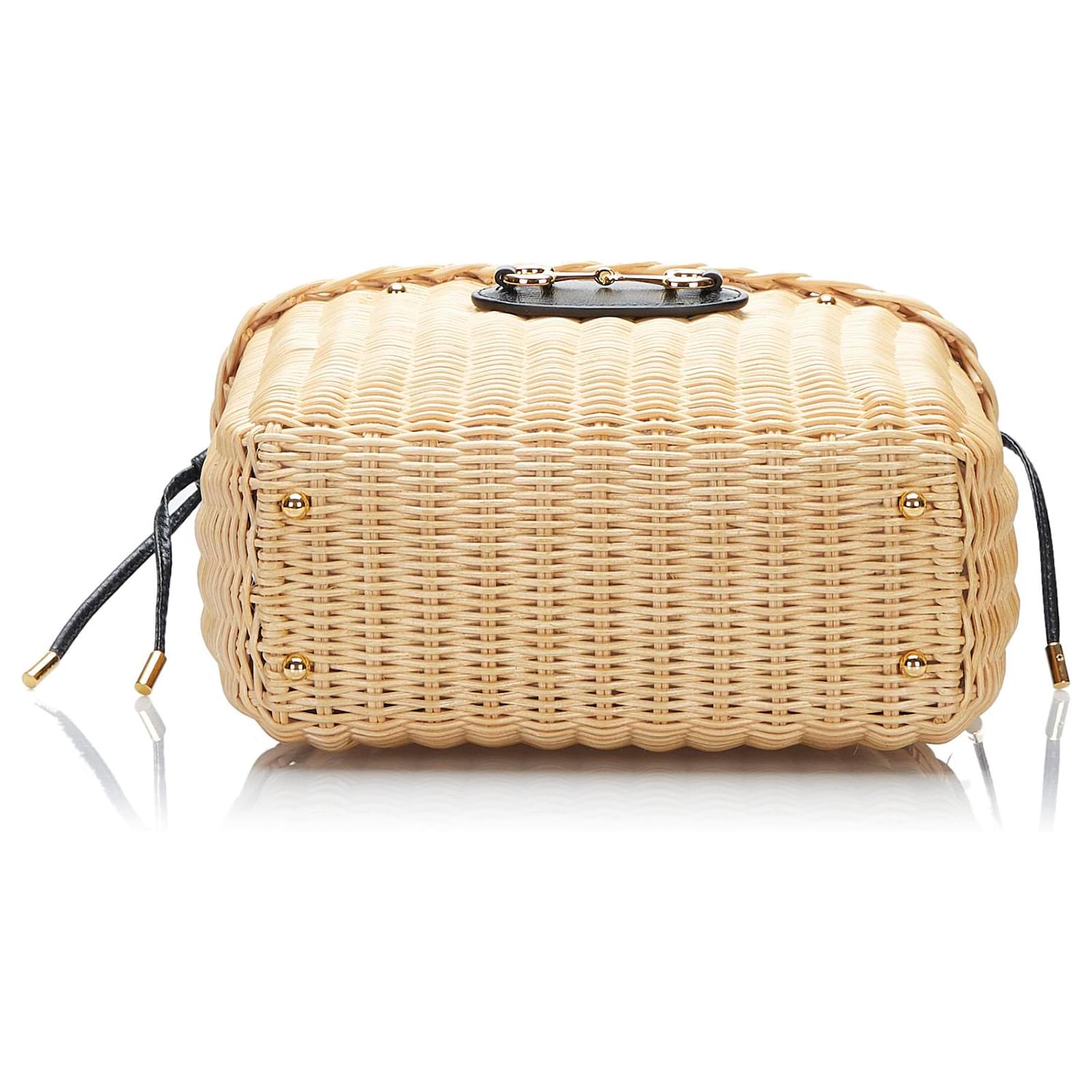 Gucci on sale wicker basket