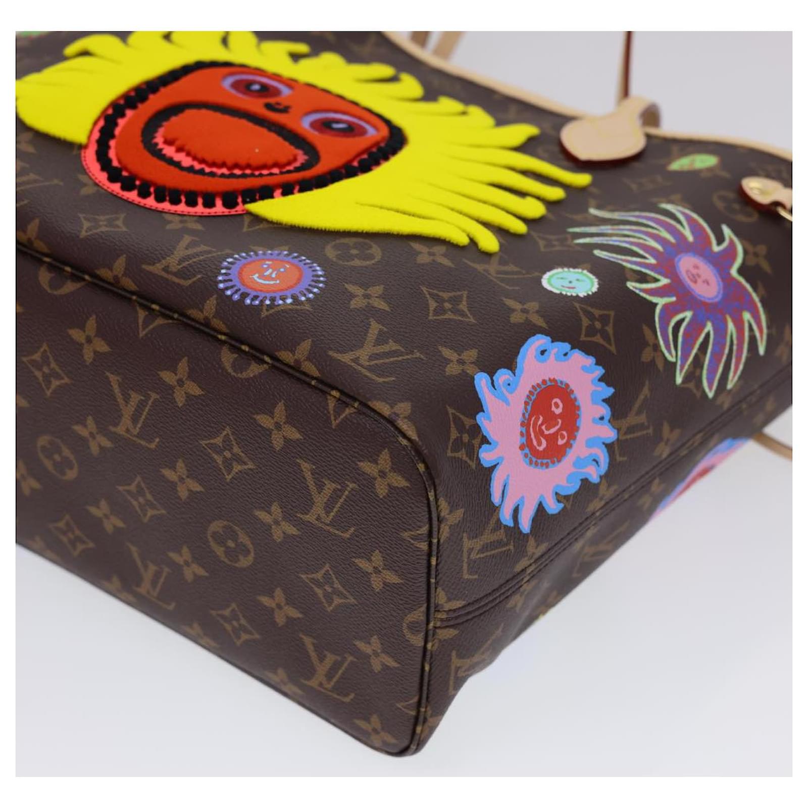 Fabric handbag Louis Vuitton x Yayoi Kusama Multicolour in Fabric - 35303960