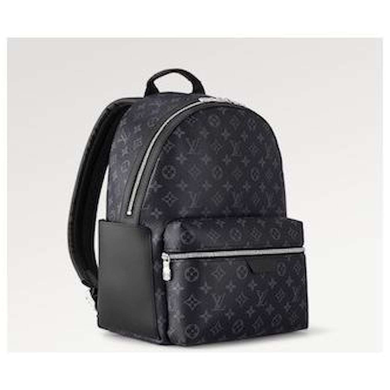 LOUIS VUITTON Monogram Eclipse Taiga Discovery Backpack PM | FASHIONPHILE