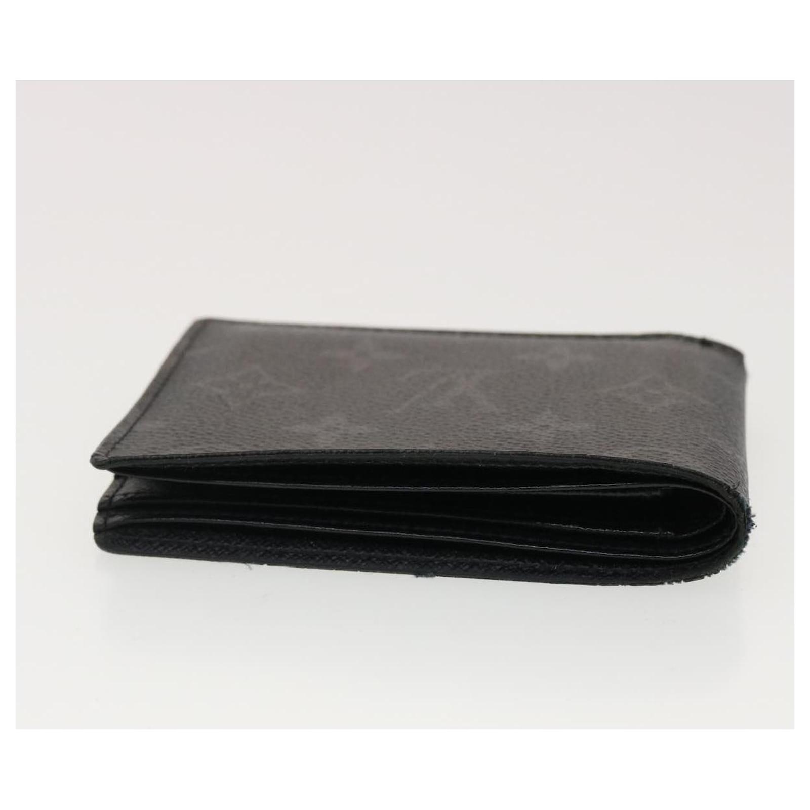 LOUIS VUITTON Monogram Eclipse Portefeuille Multipull Billfold