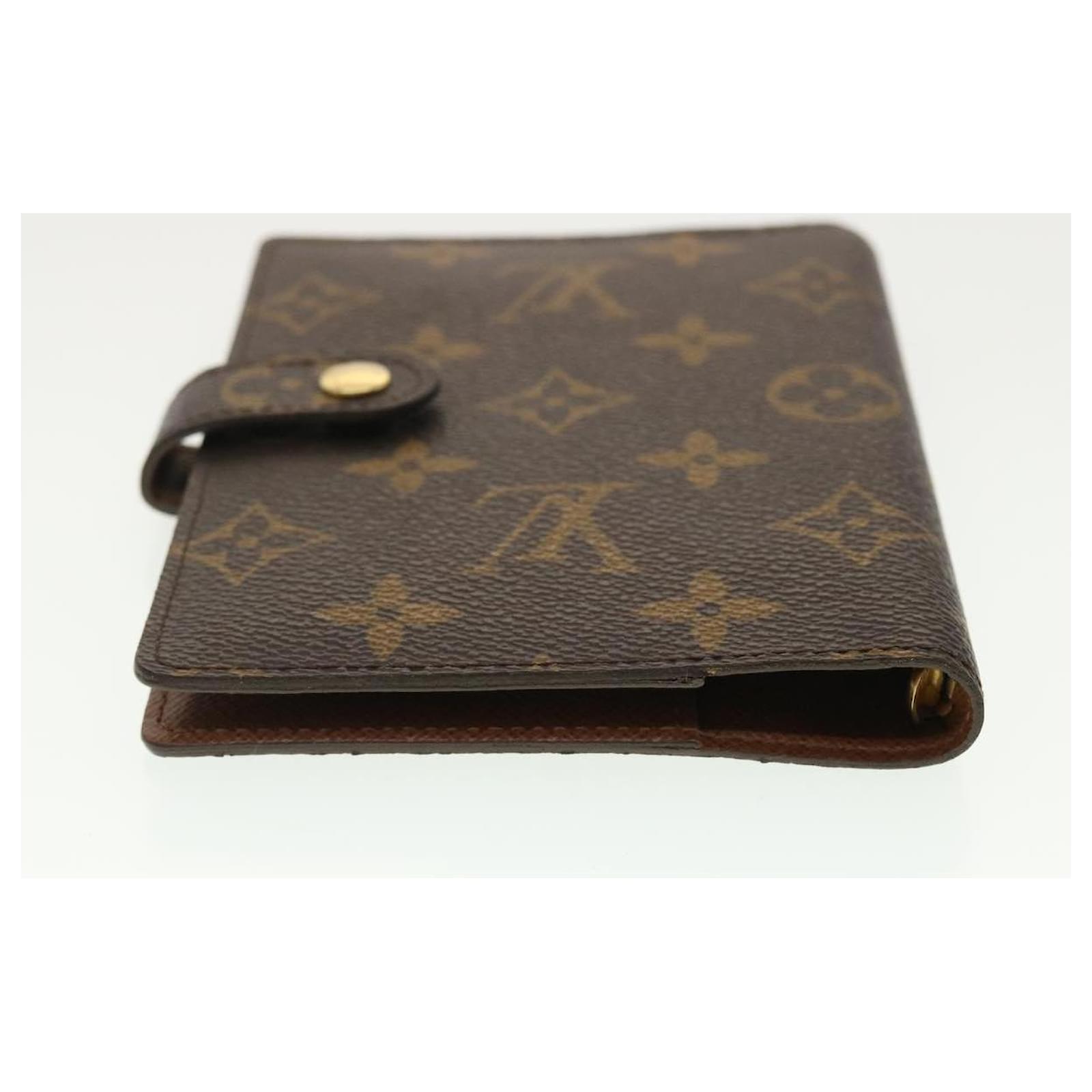 LOUIS VUITTON Monogram Agenda PM Day Planner Cover R20005 LV Auth tb605  Cloth ref.890006 - Joli Closet