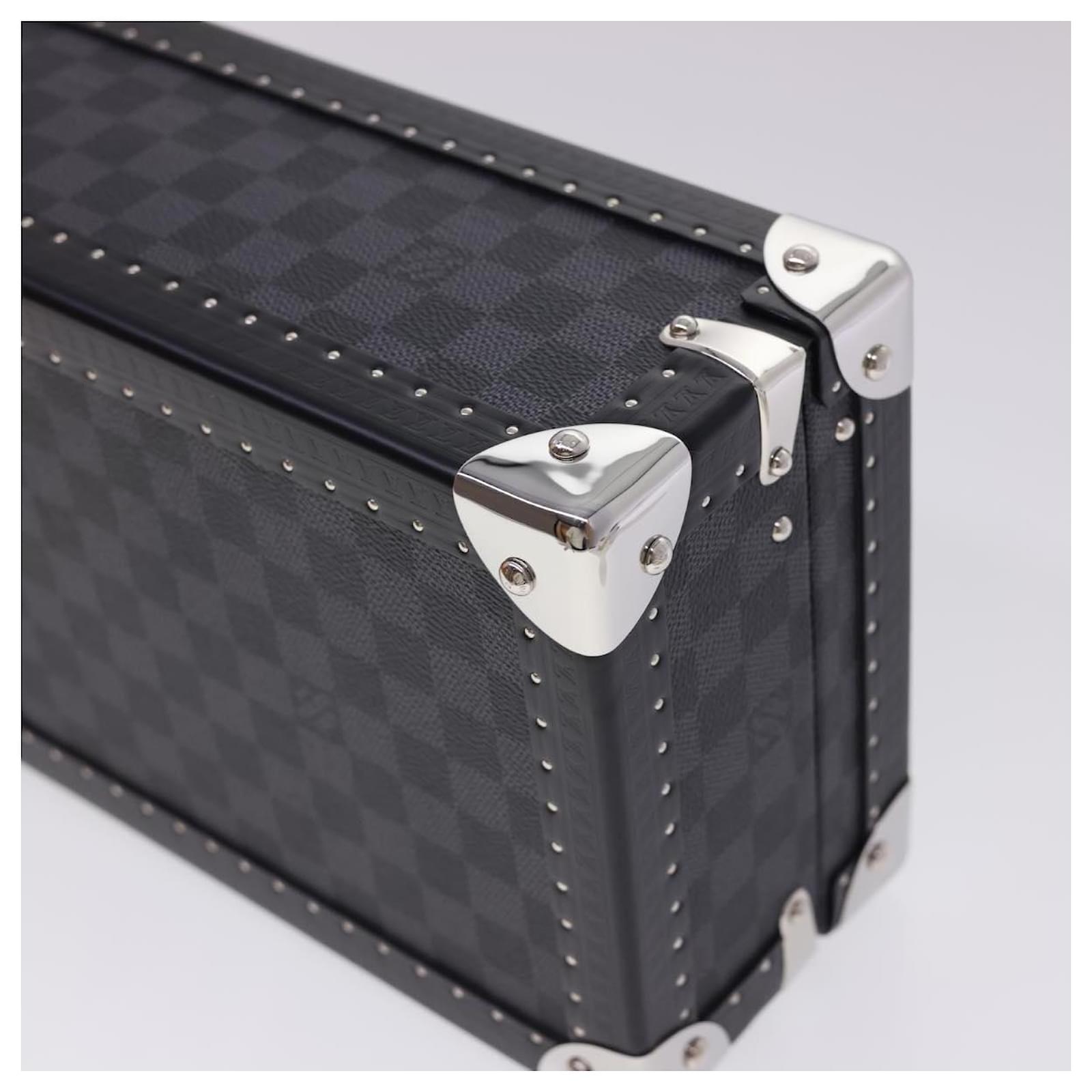 Louis Vuitton Damier Graphite Coffret 8 Montres Watch Case - Black Travel,  Accessories - LOU746330