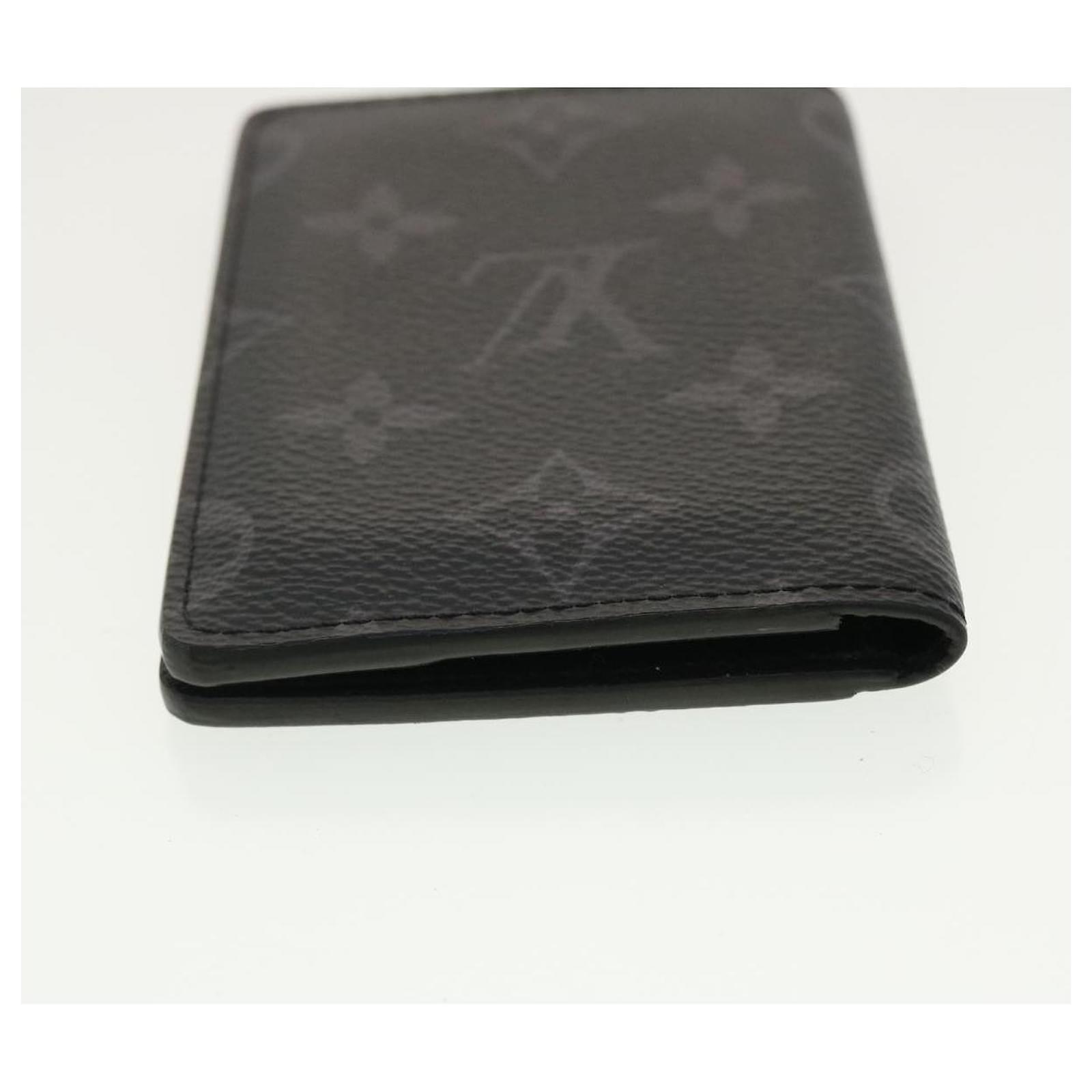 LOUIS VUITTON Monogram Eclipse Organizer De Poch Card Case M61696