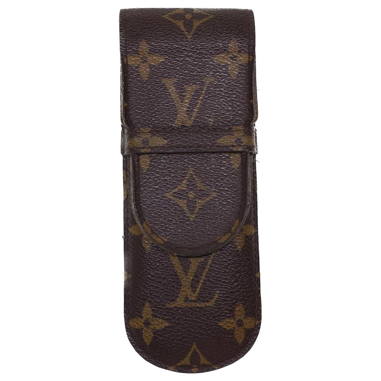 LOUIS VUITTON Monogram Etui Pen Holder Case 228016