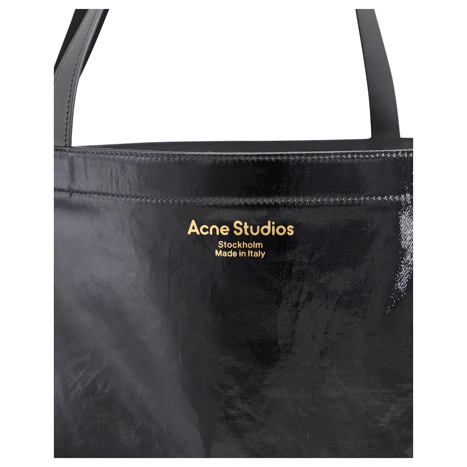 ACNE STUDIOS Coated canvas tote