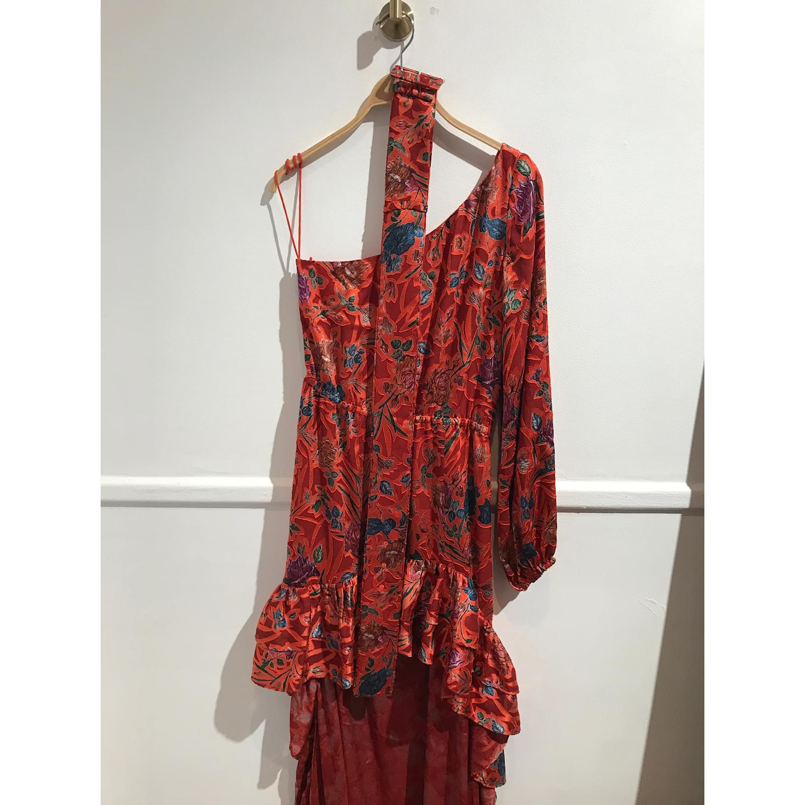 ALEXIS Dresses T.International S Viscose Red ref.JC894167 (Sold) - Joli  Closet