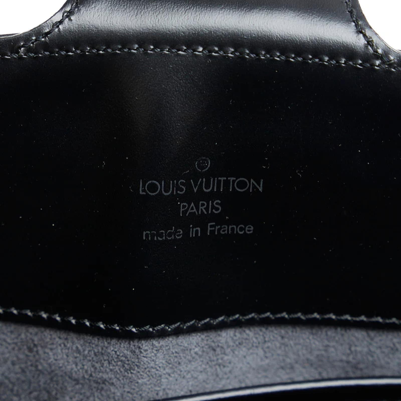 Louis Vuitton Epi Reverie M52162 Black Leather Pony-style calfskin ref ...