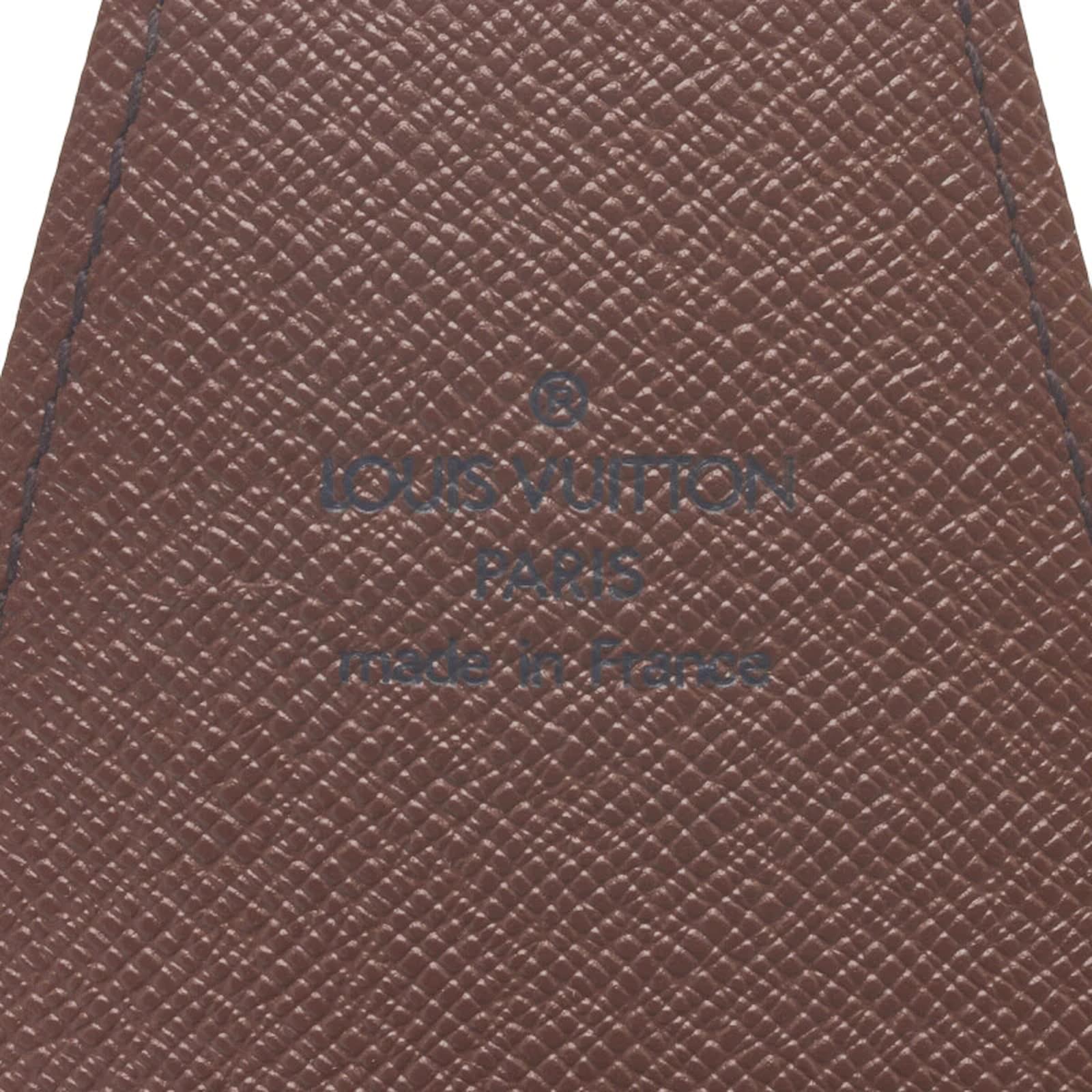 Louis Vuitton Monogram Cigarette Case M63024 Blue Cloth ref.896512