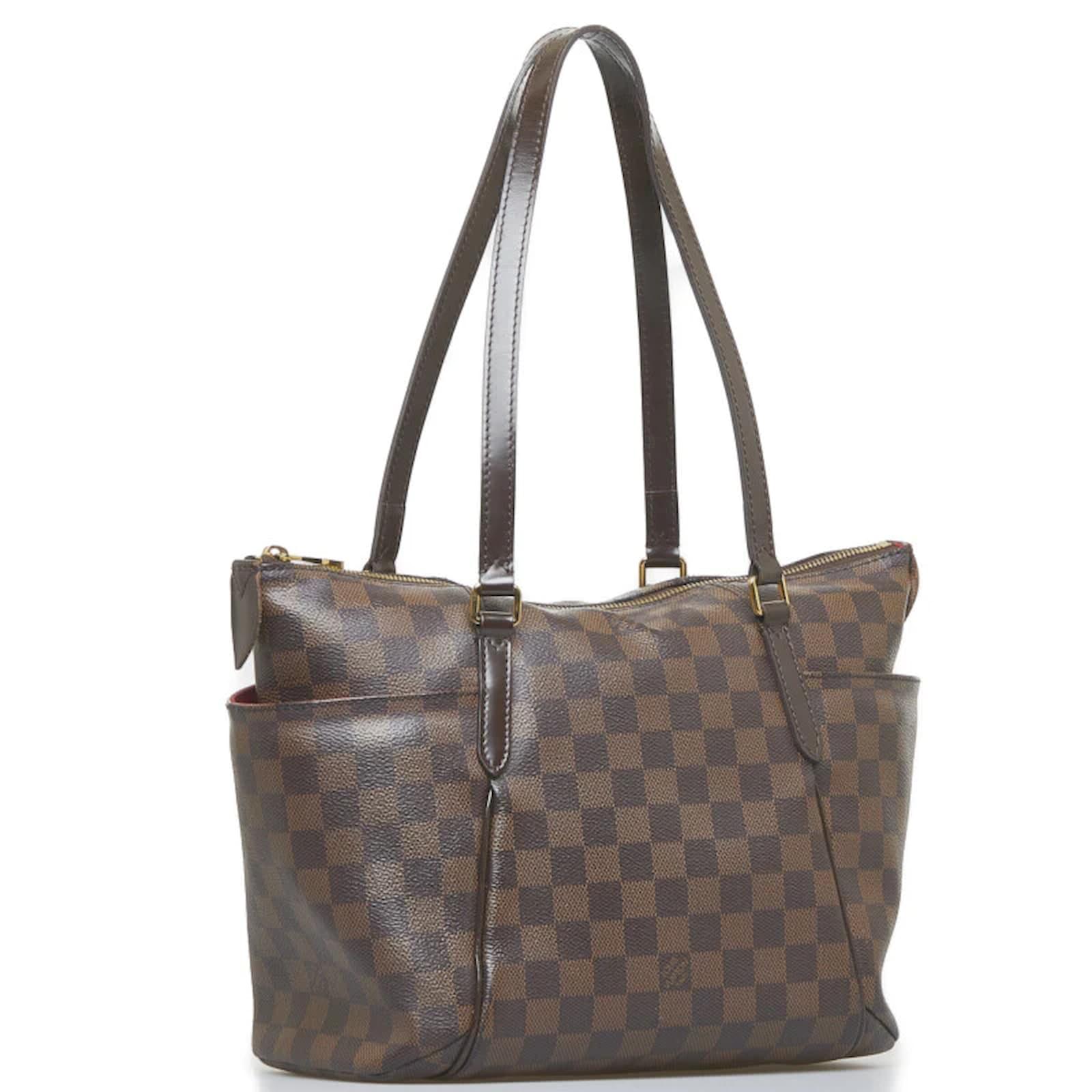 Louis Vuitton Damier Ebene Totally PM N41282 Brown Cloth ref.896522 - Joli  Closet