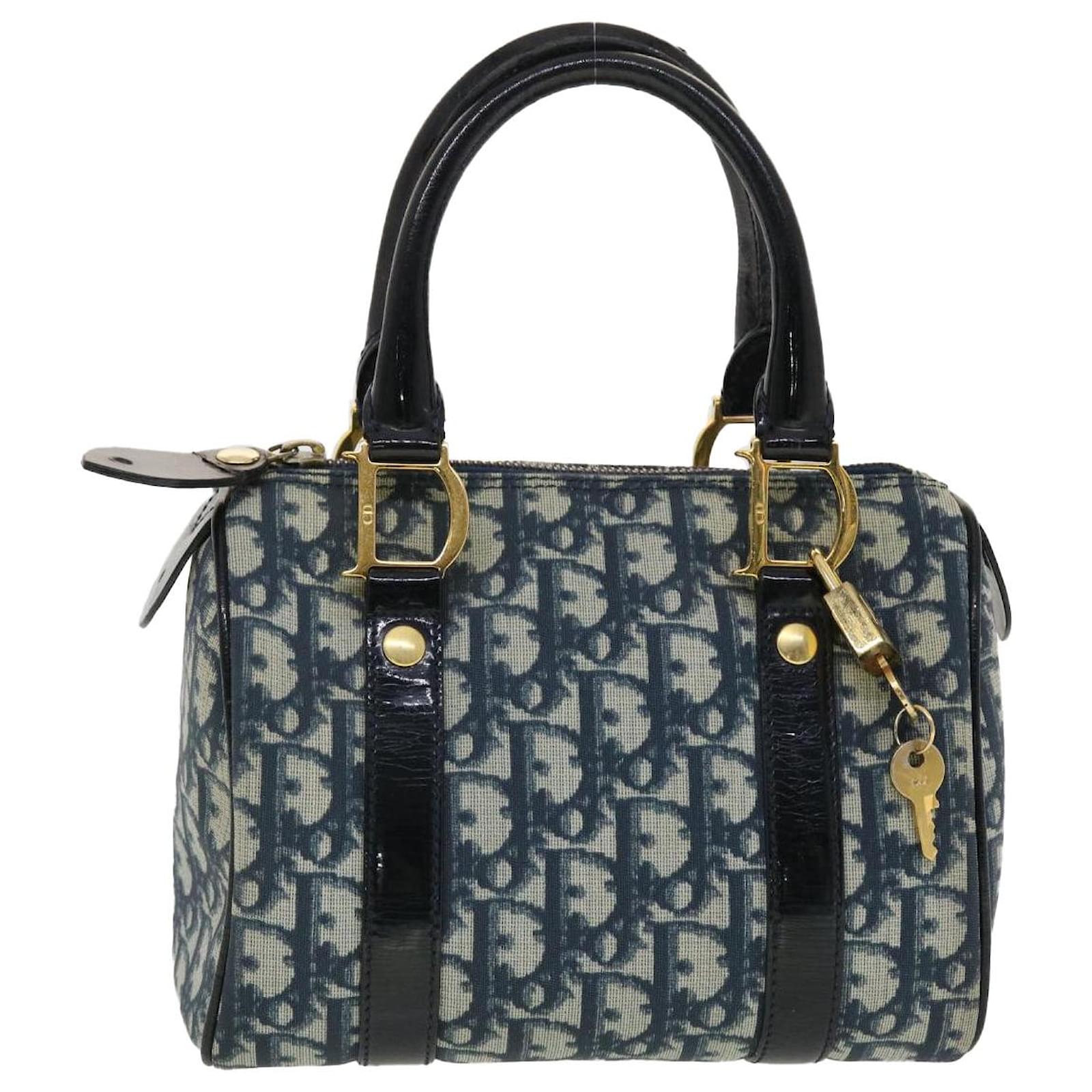 バッグ Christian Dior Trotter Mini Boston Bag Dior Trotter Mini Boston Bag — Vic's Vintage