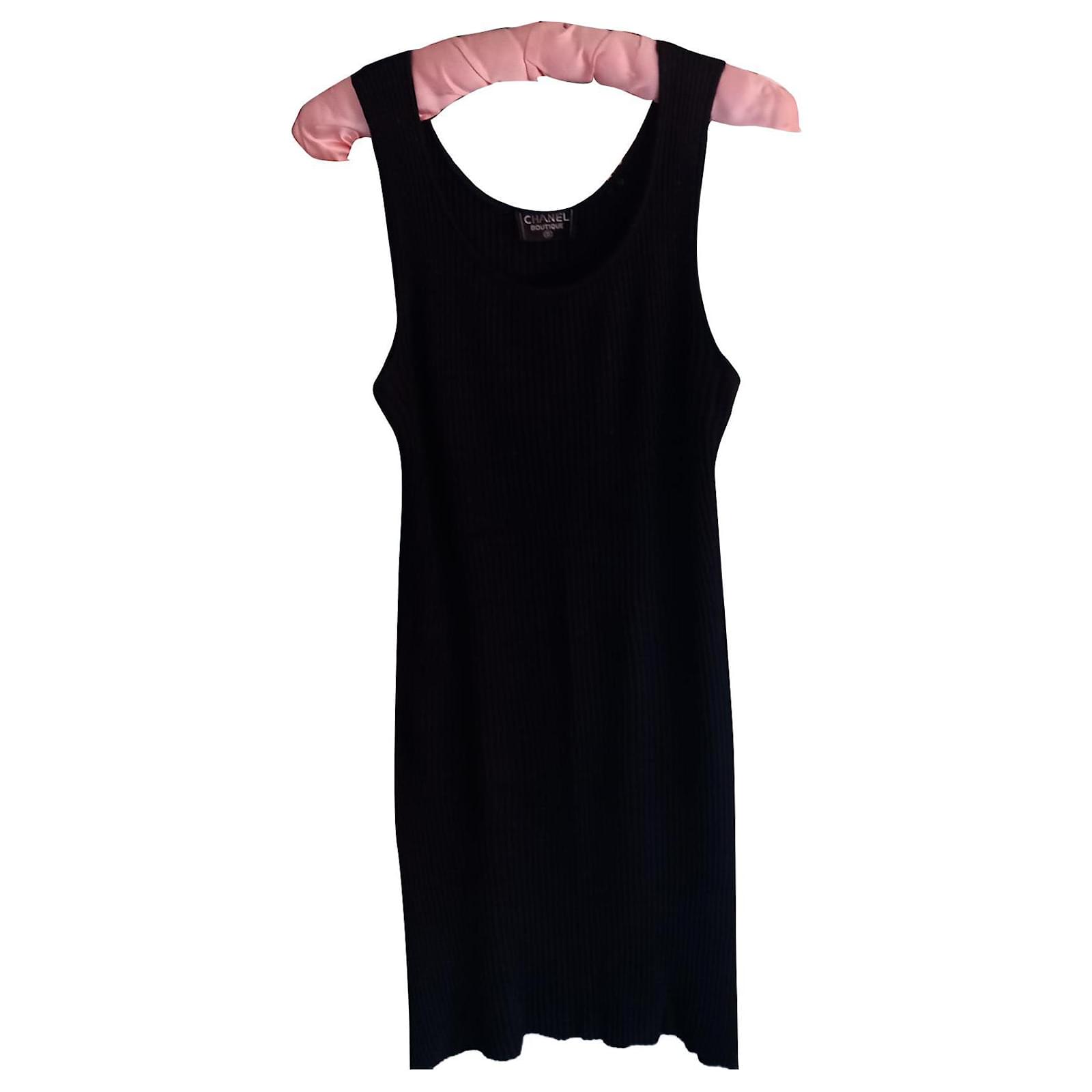 Chanel Dresses Black Cloth Ref 897865 Joli Closet chanel-dresses-black-cloth-ref-897865-joli-closet
