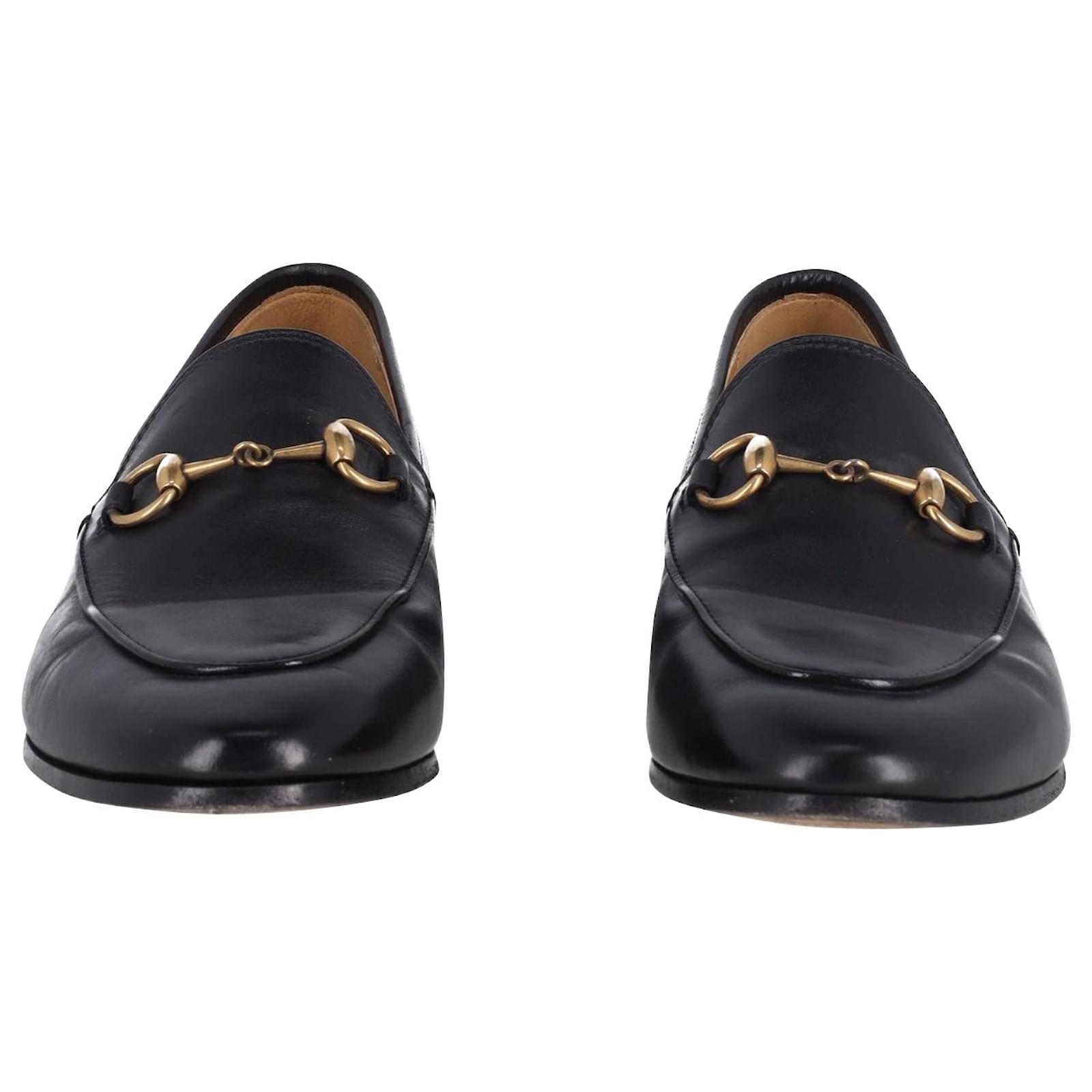 Mocassini Gucci Jordaan in pelle di vitello Nero Pelle Vitello