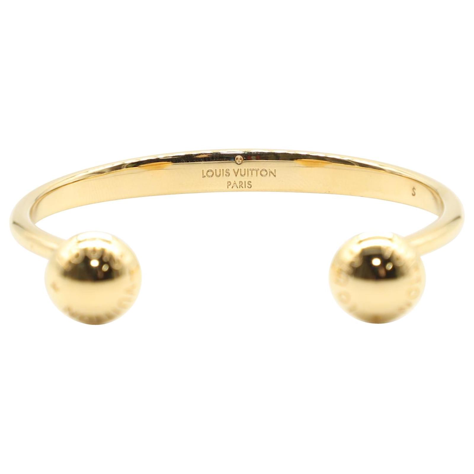 Bracelets Louis Vuitton Louis Vuitton Twist Bracelet in 18K Gold Metal