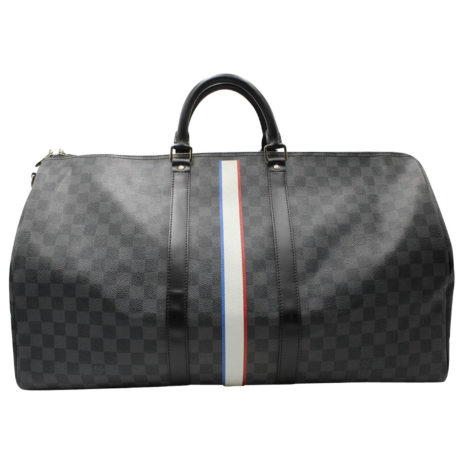 Louis Vuitton Keepall Bandouliere 50 Damier Graphite 3D Multicolor