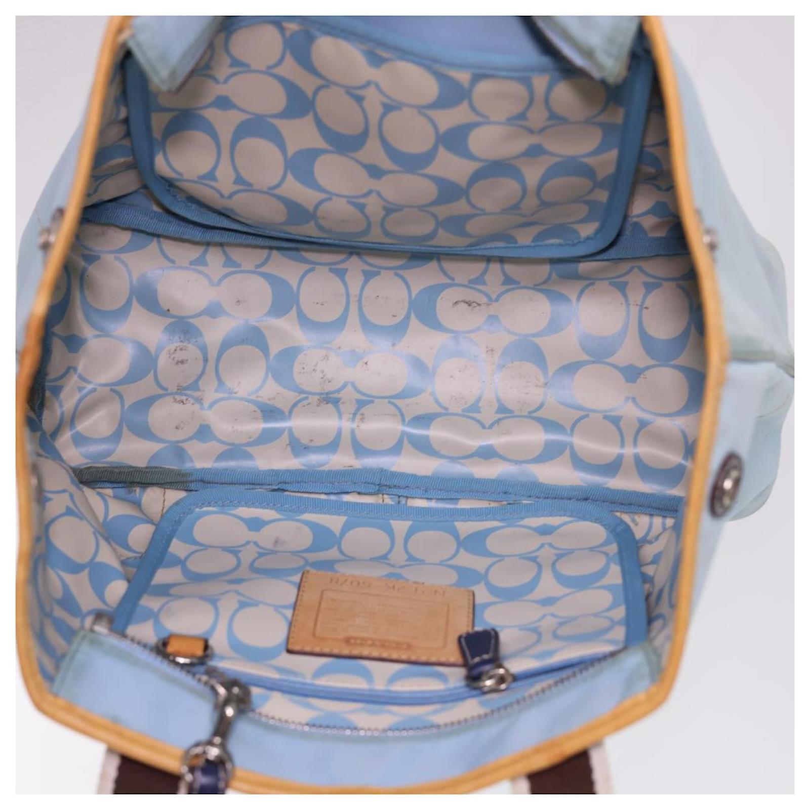 Vintage Blue Coach Shoulder Bag | Silver Buckle Ergo Style Coach Bag | –  Eclectic Inventory