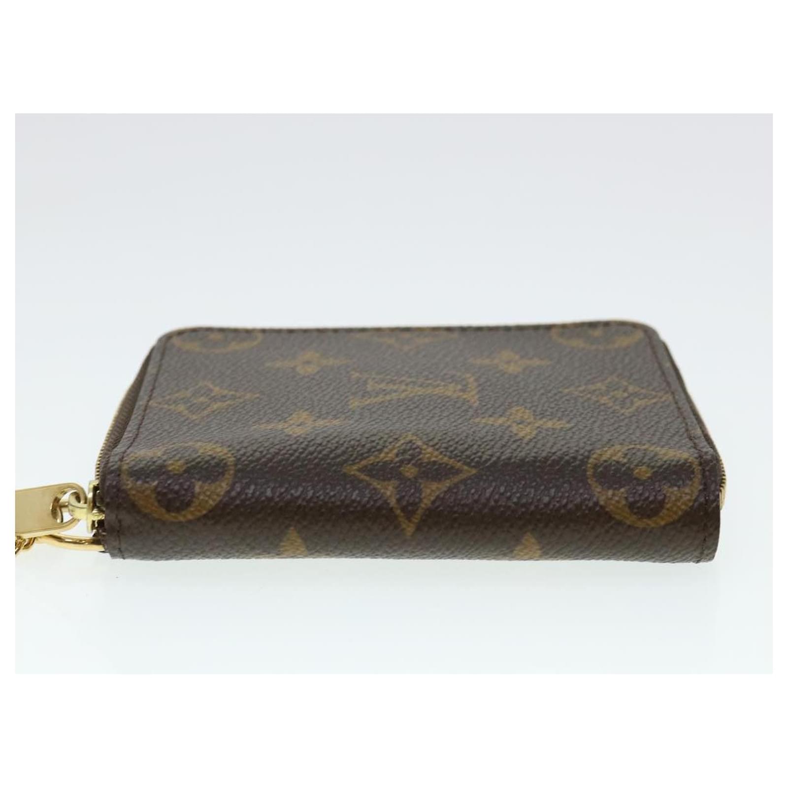 LOUIS VUITTON Monogram Agenda Mini Zippy Day Planner Cover R21045 LV Auth  40634A