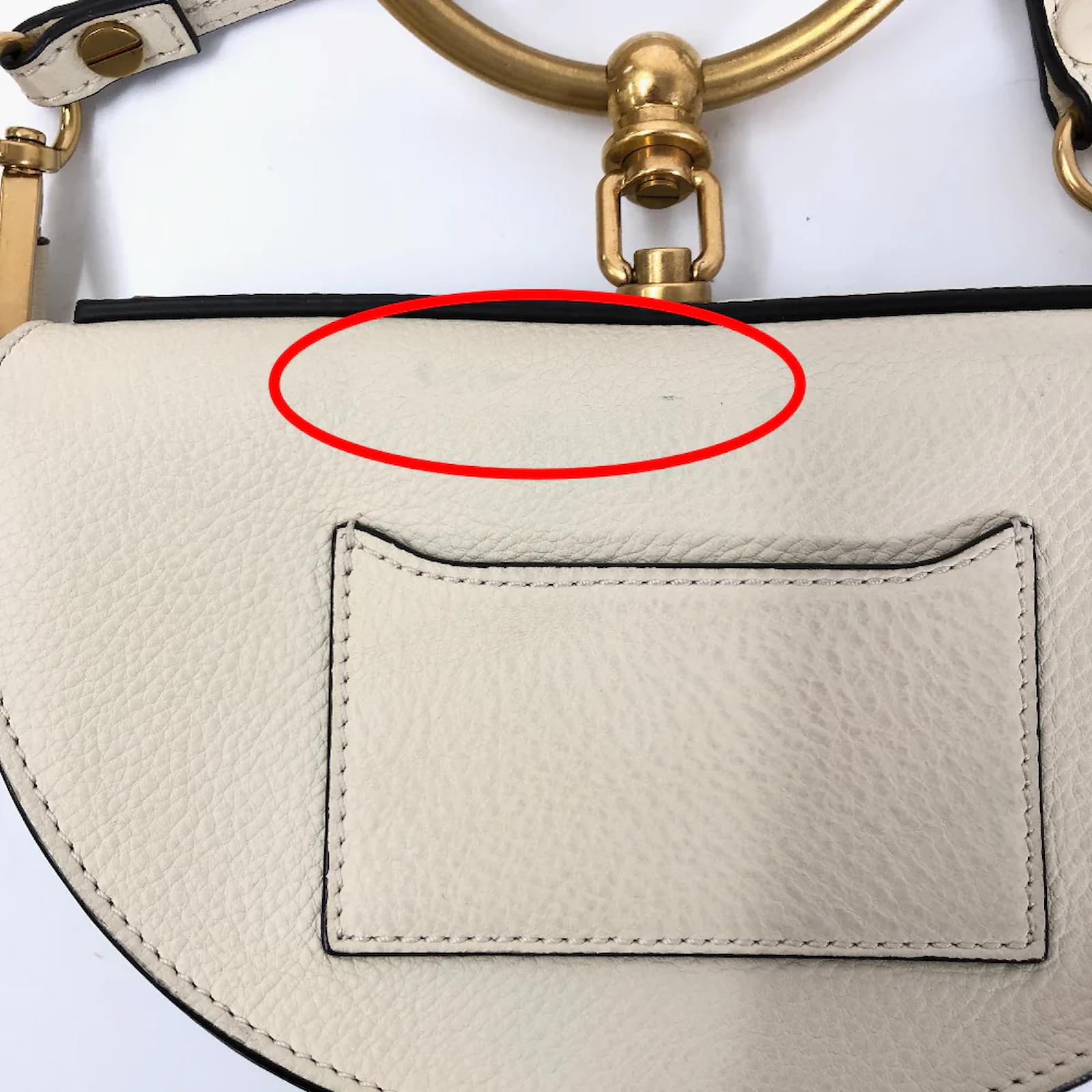Chloe Leather Nile Bracelet Bag Pink Pony style calfskin ref.903096 Joli Closet