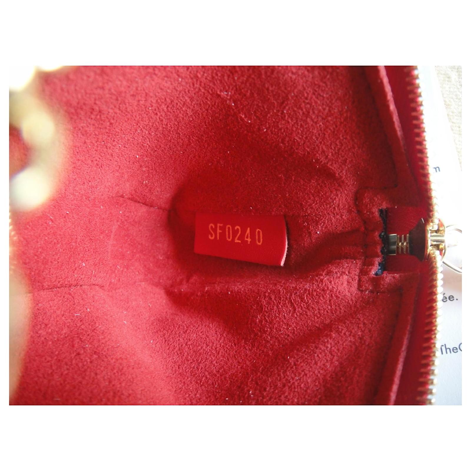 Louis Vuitton Rare Limited Edition Damier Ebene Keychain Bag Charm