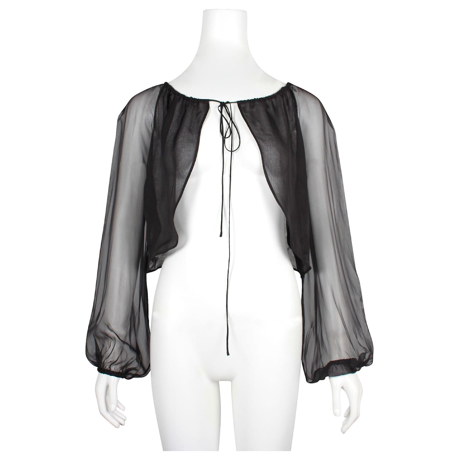 Emilio Pucci black short deals sleeve cardigan.