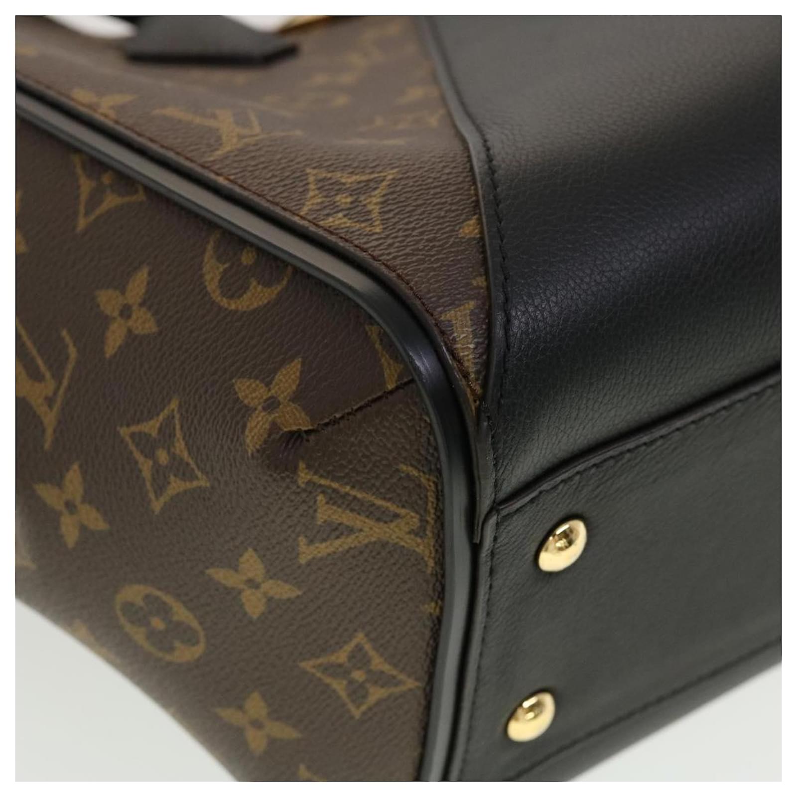 Louis Vuitton Kimono Monogram MM Brown Black in Canvas with Gold