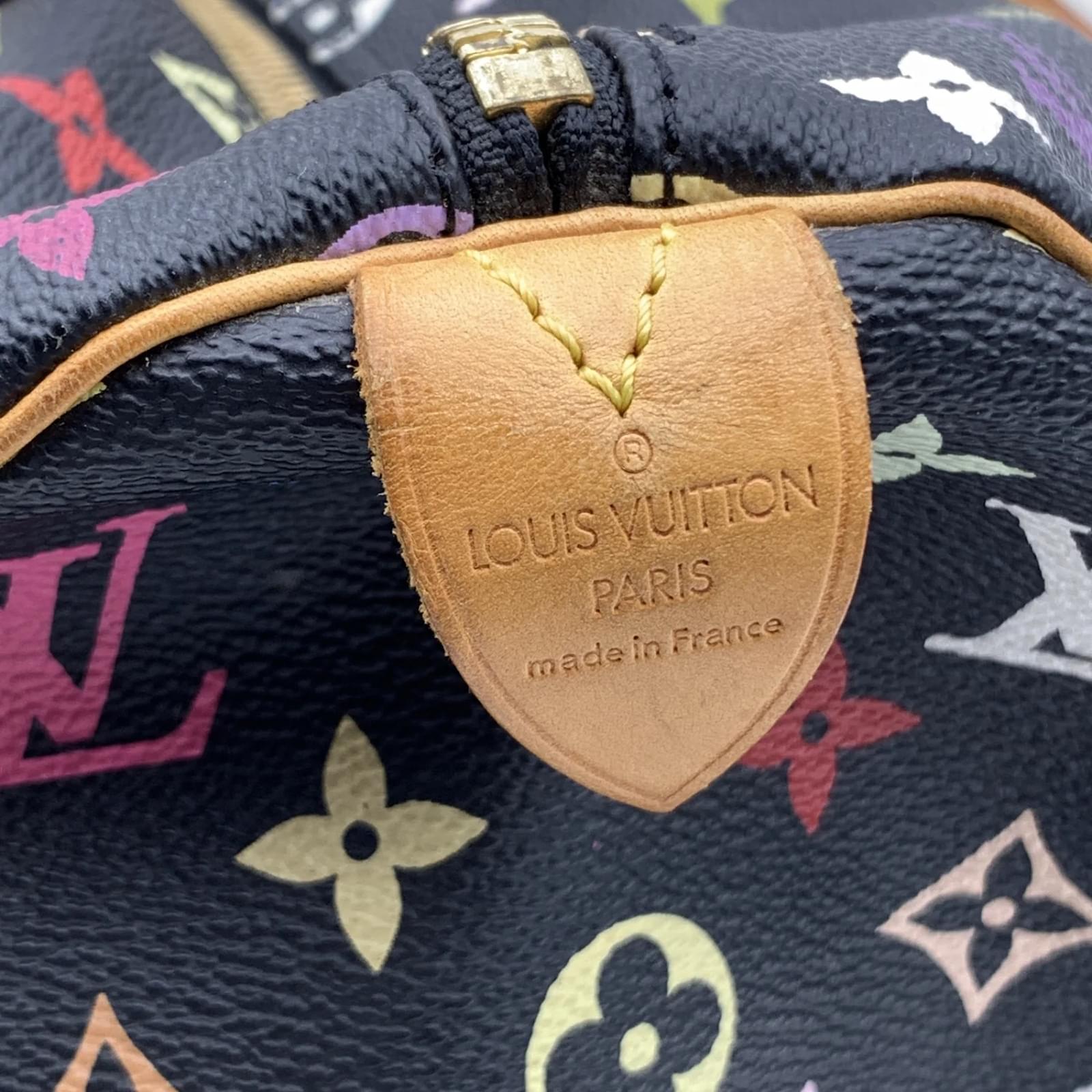 Louis Vuitton Keepall 45 Takashi Murakami Black Multicolor