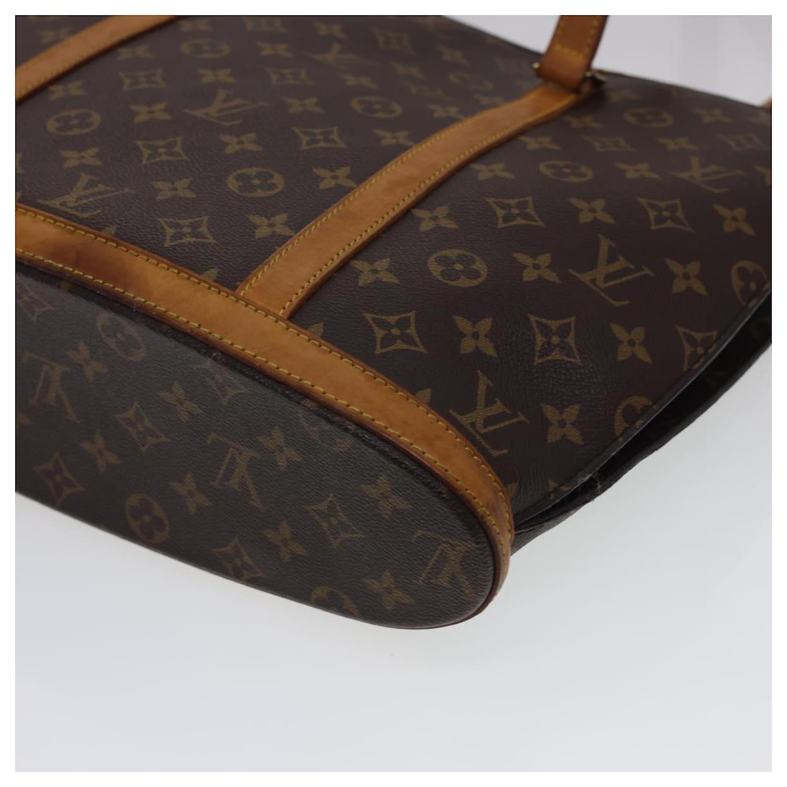 LOUIS VUITTON Monogram Babylone Tote Bag M51102 LV Auth 45127 Cloth  ref.961825 - Joli Closet