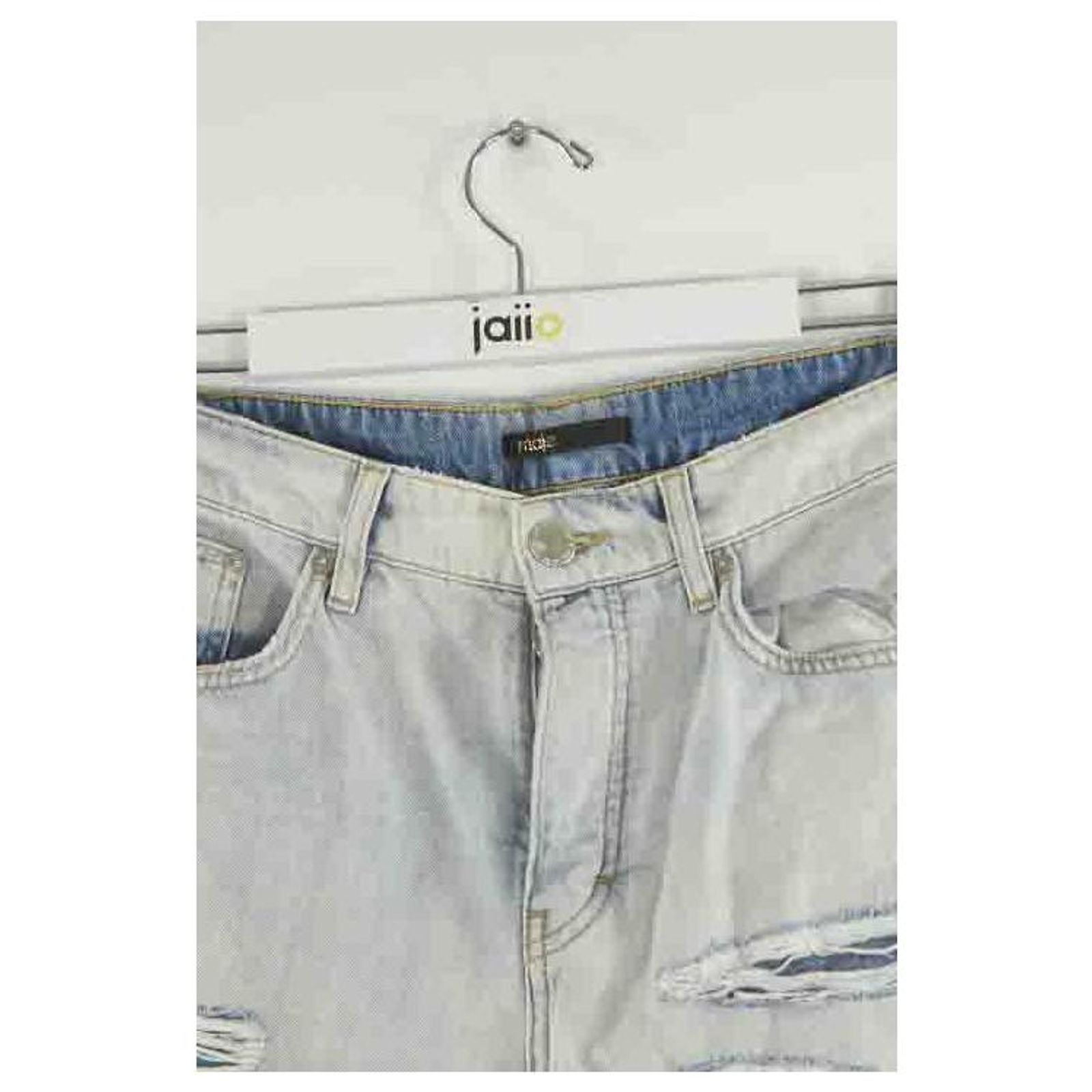 Jean Maje Taille 34 - Neuf Sans étiquettes - Coupe Semi-haute - Taille Regular - Déni Vintage - Bleu