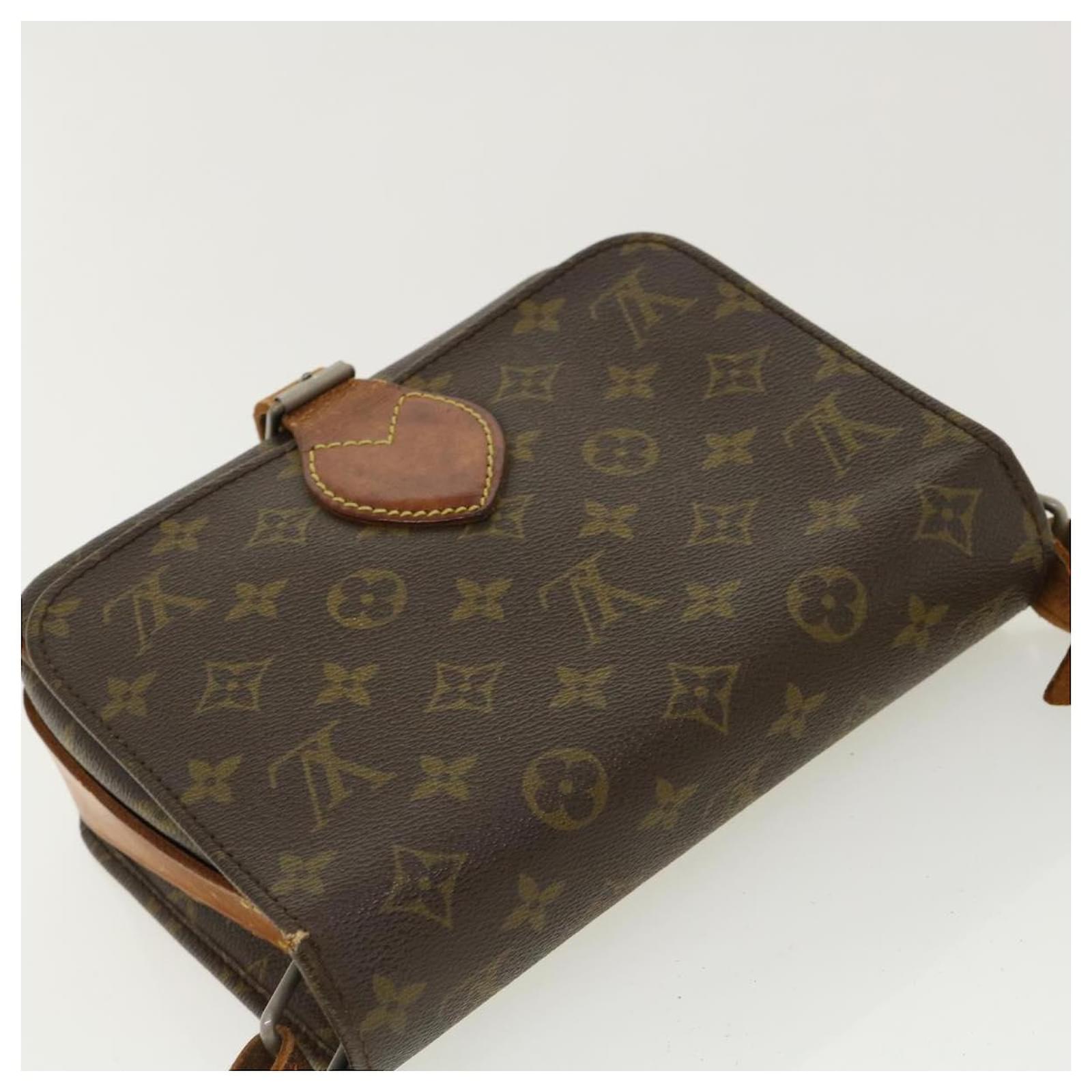 LOUIS VUITTON Monogram Cartouchiere MM Shoulder Bag Vintage M51253 Auth  rd4825 Cloth ref.909232 - Joli Closet