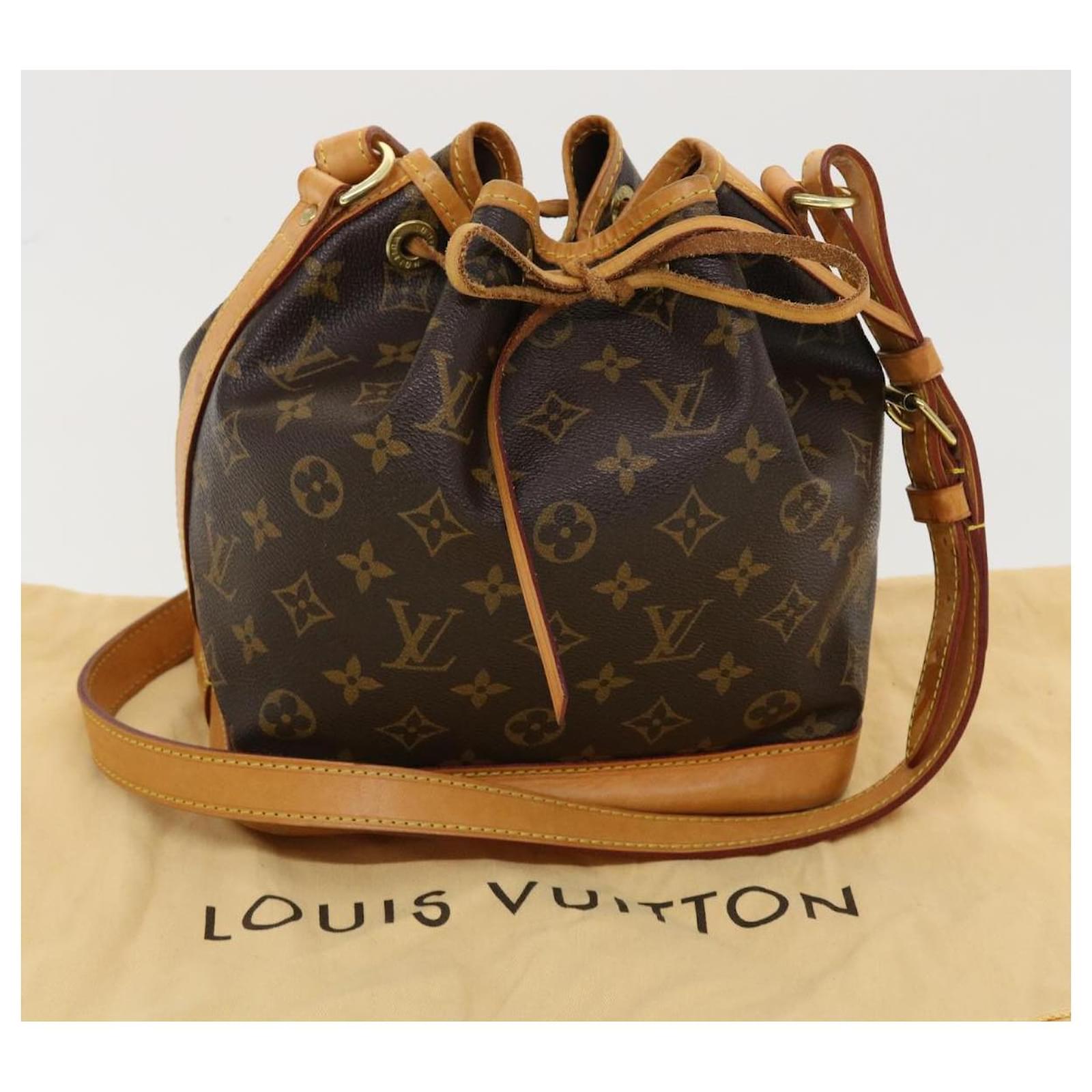 LOUIS VUITTON Damier Azur Noe BB Shoulder Bag N41220 LV Auth 46973