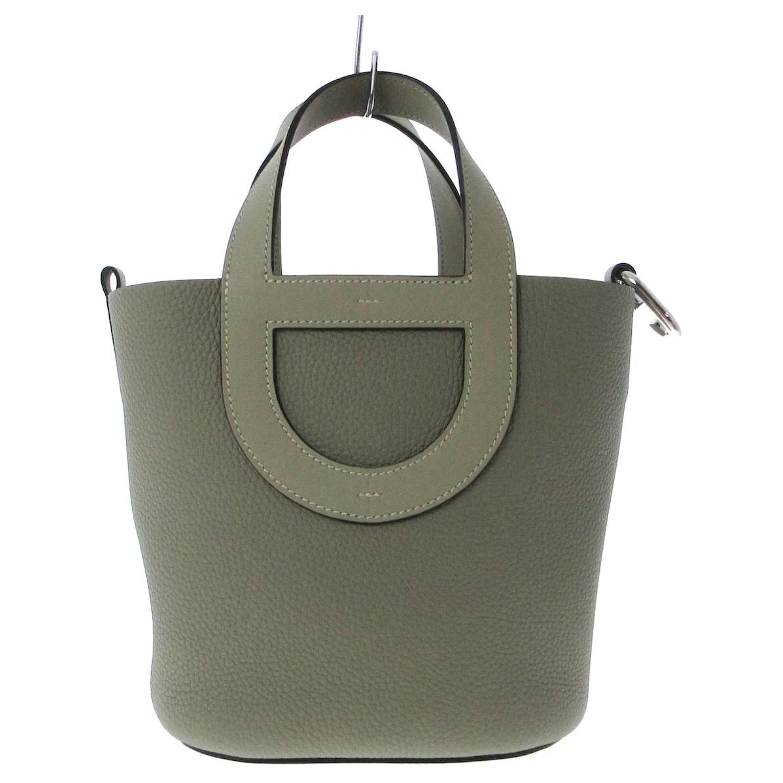 Hermès In the loop Khaki Leather ref.911920 Joli Closet
