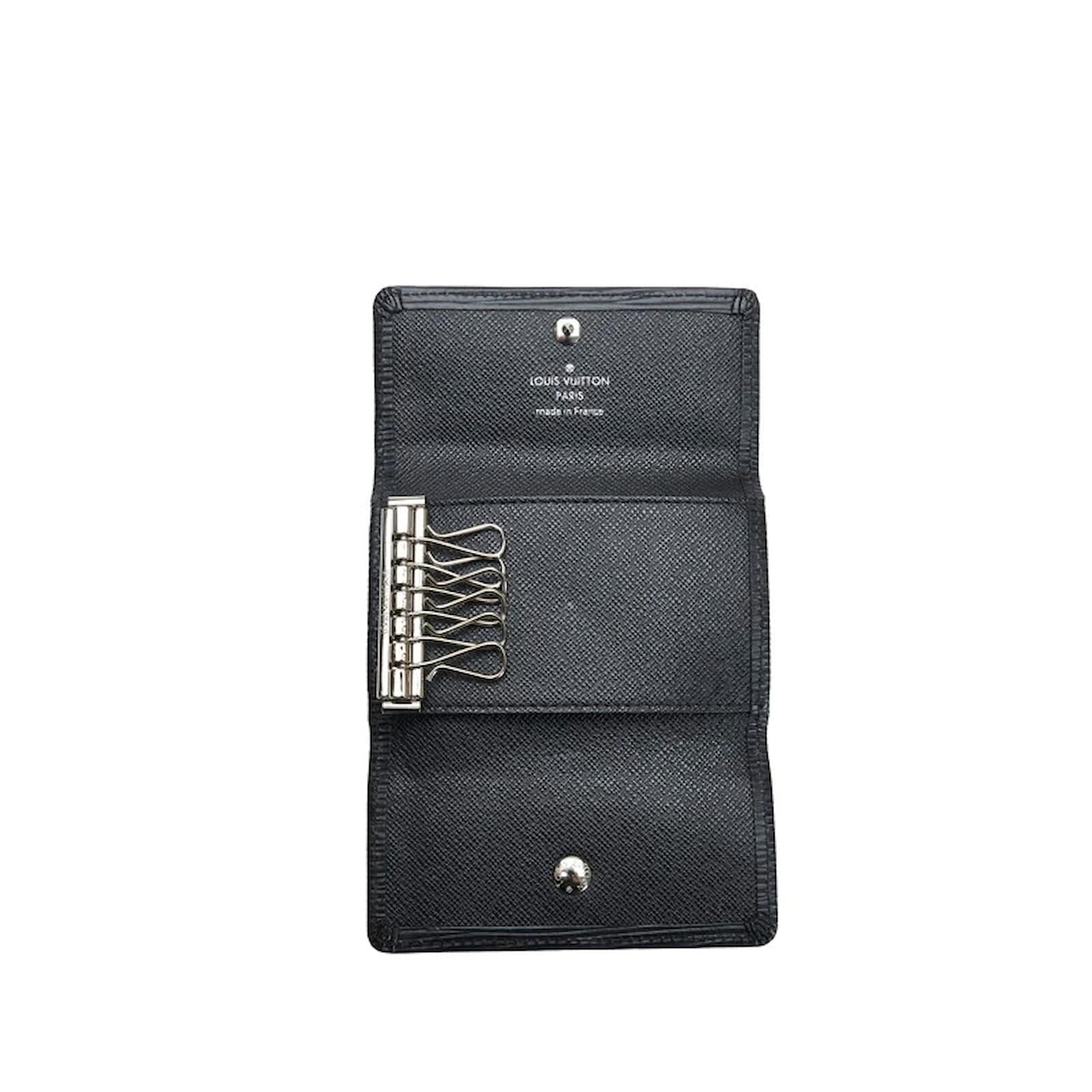 Louis Vuitton Epi Multicles 6 Key Holder M63812 Black Leather Pony